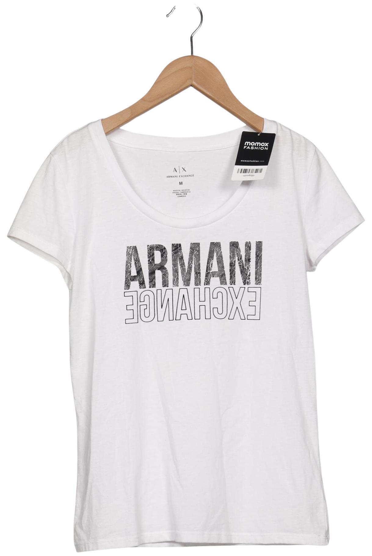 

AX Armani Exchange Damen T-Shirt, weiß, Gr. 38