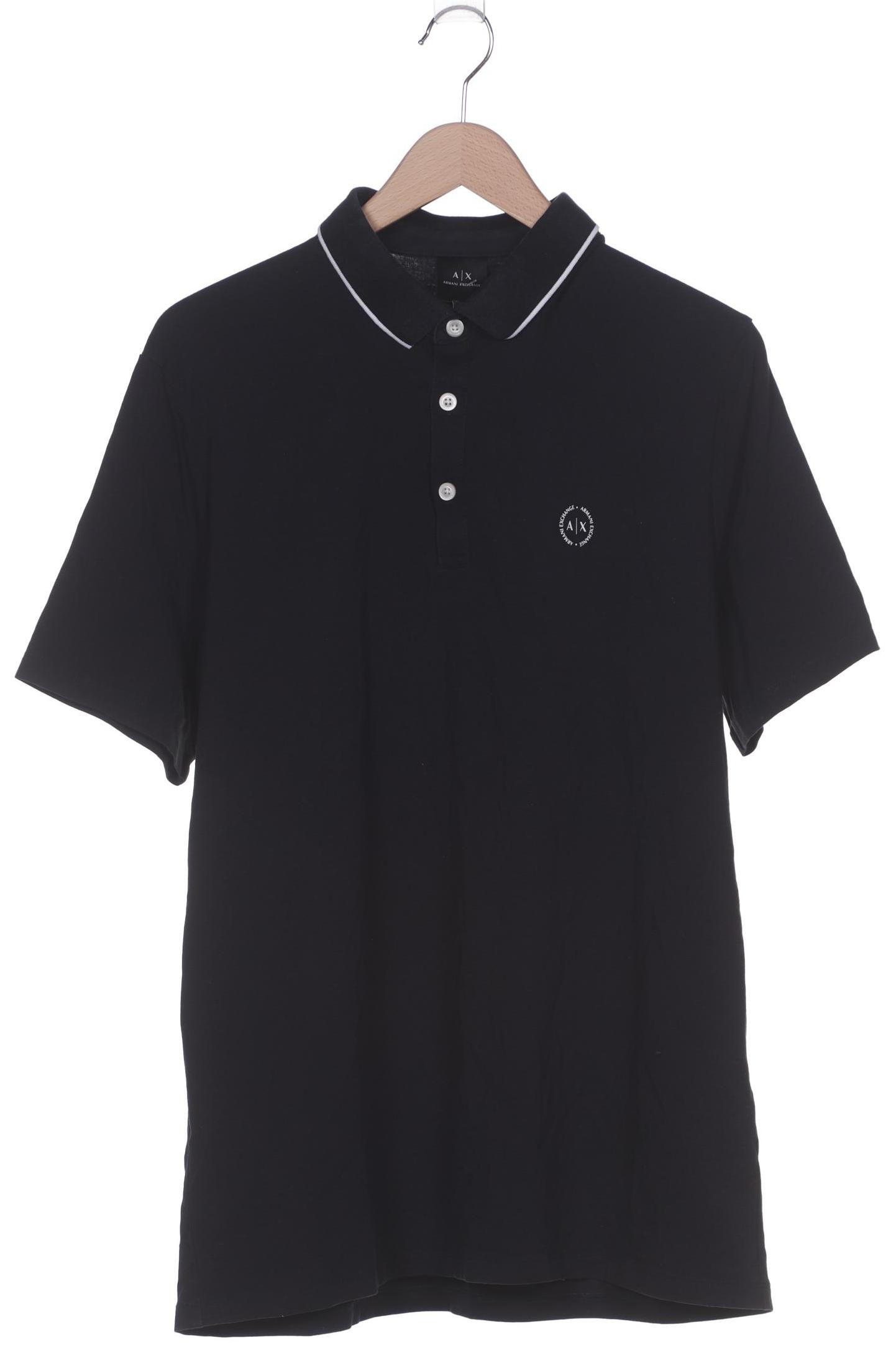 

AX Armani Exchange Herren Poloshirt, schwarz, Gr. 56