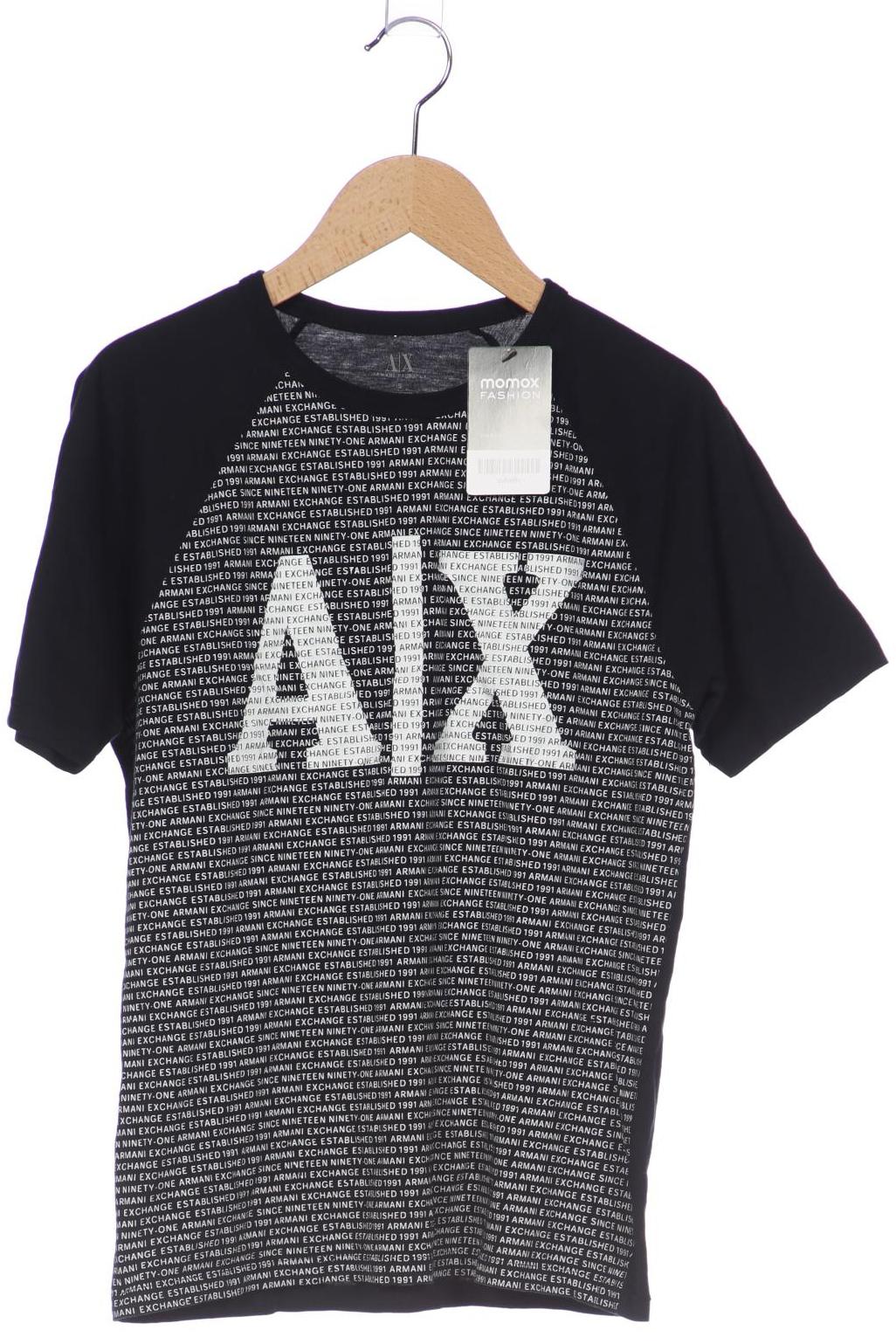 

AX Armani Exchange Damen T-Shirt, schwarz, Gr. 36