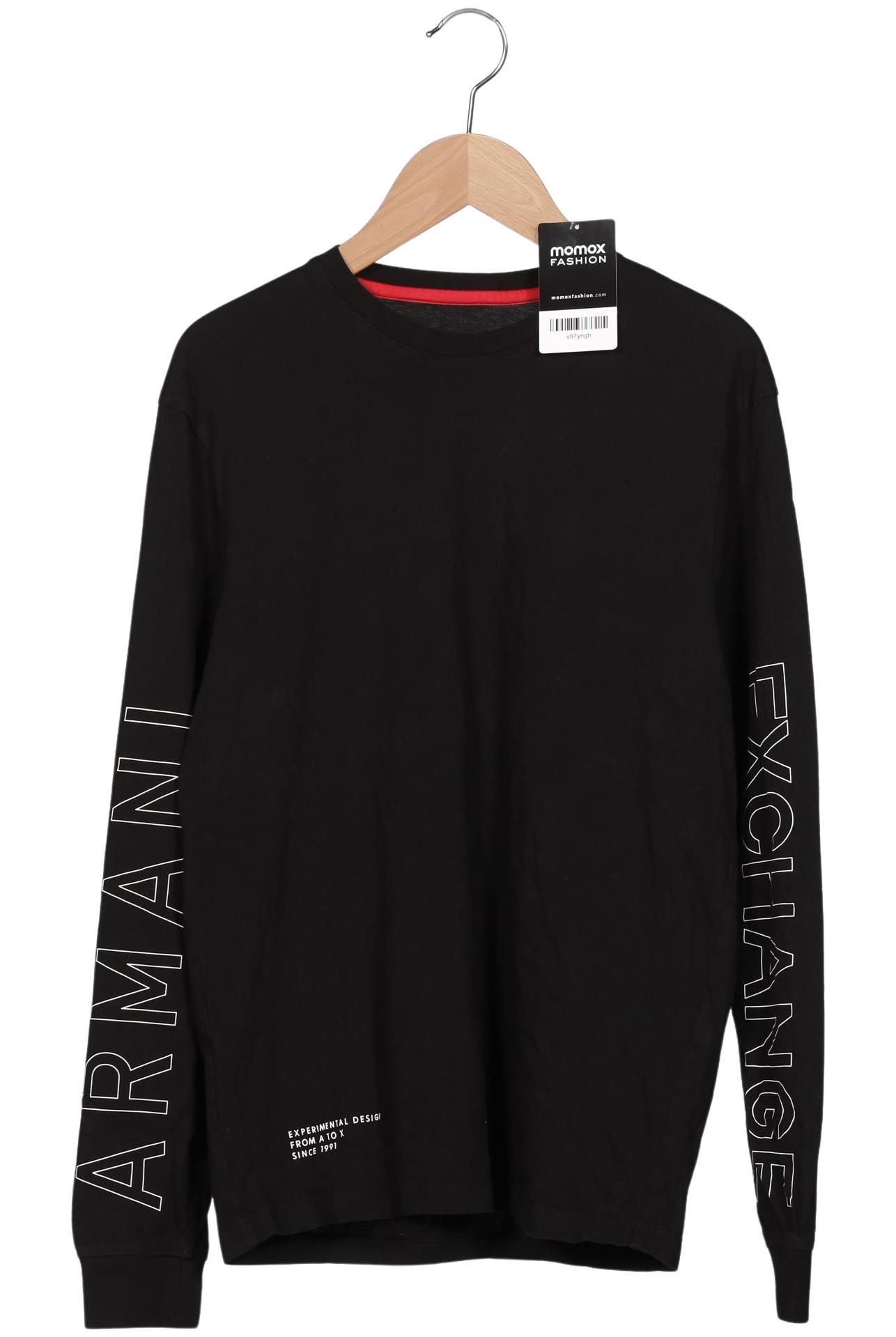 Thumbnail - AX Armani Exchange Herren Langarmshirt, schwarz, Gr. 44