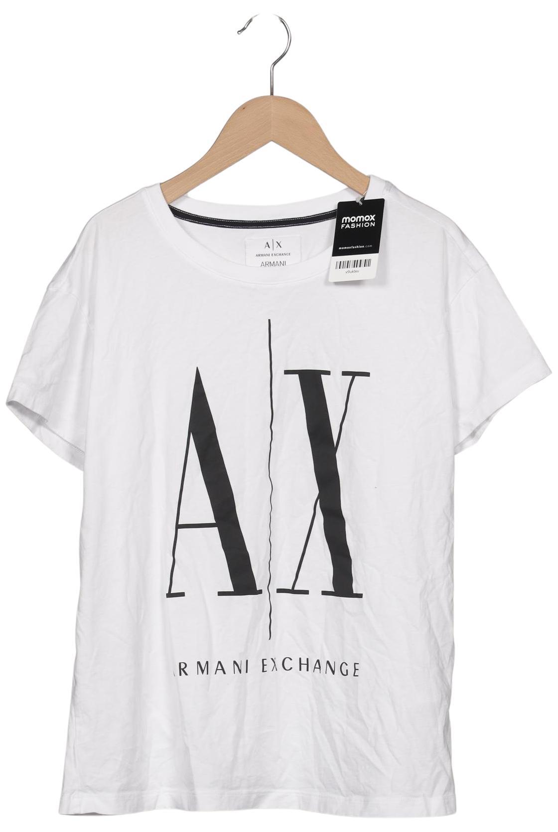 

AX Armani Exchange Damen T-Shirt, weiß, Gr. 38