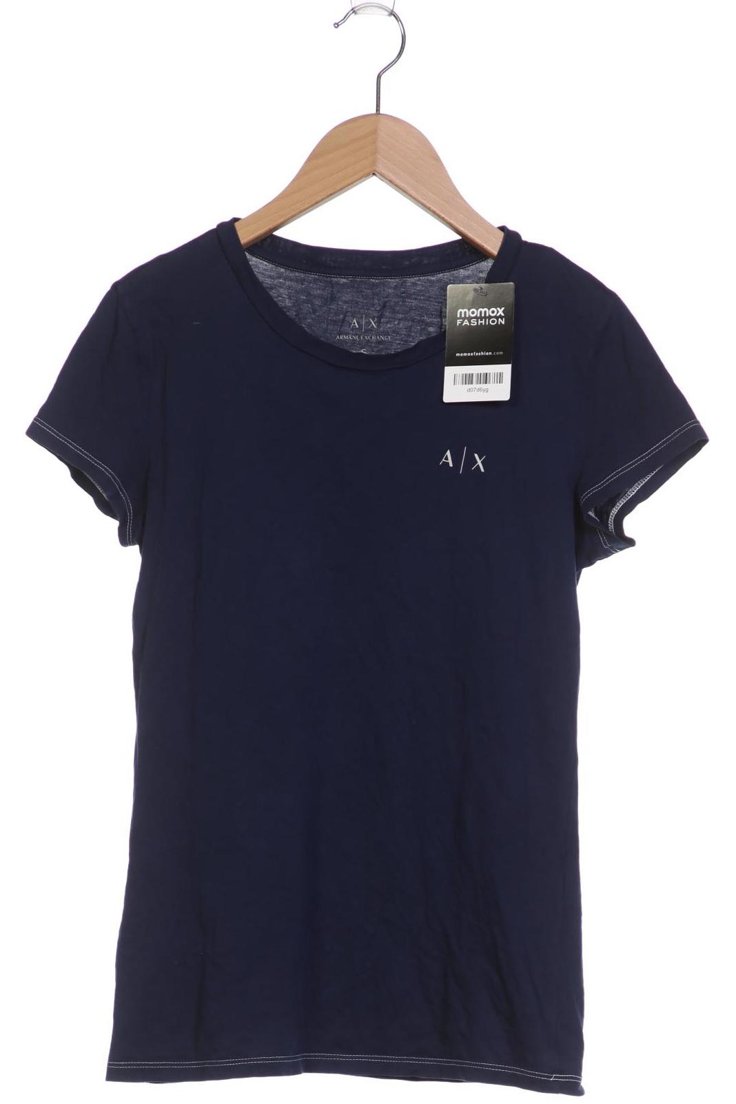 

AX Armani Exchange Damen T-Shirt, marineblau, Gr. 36