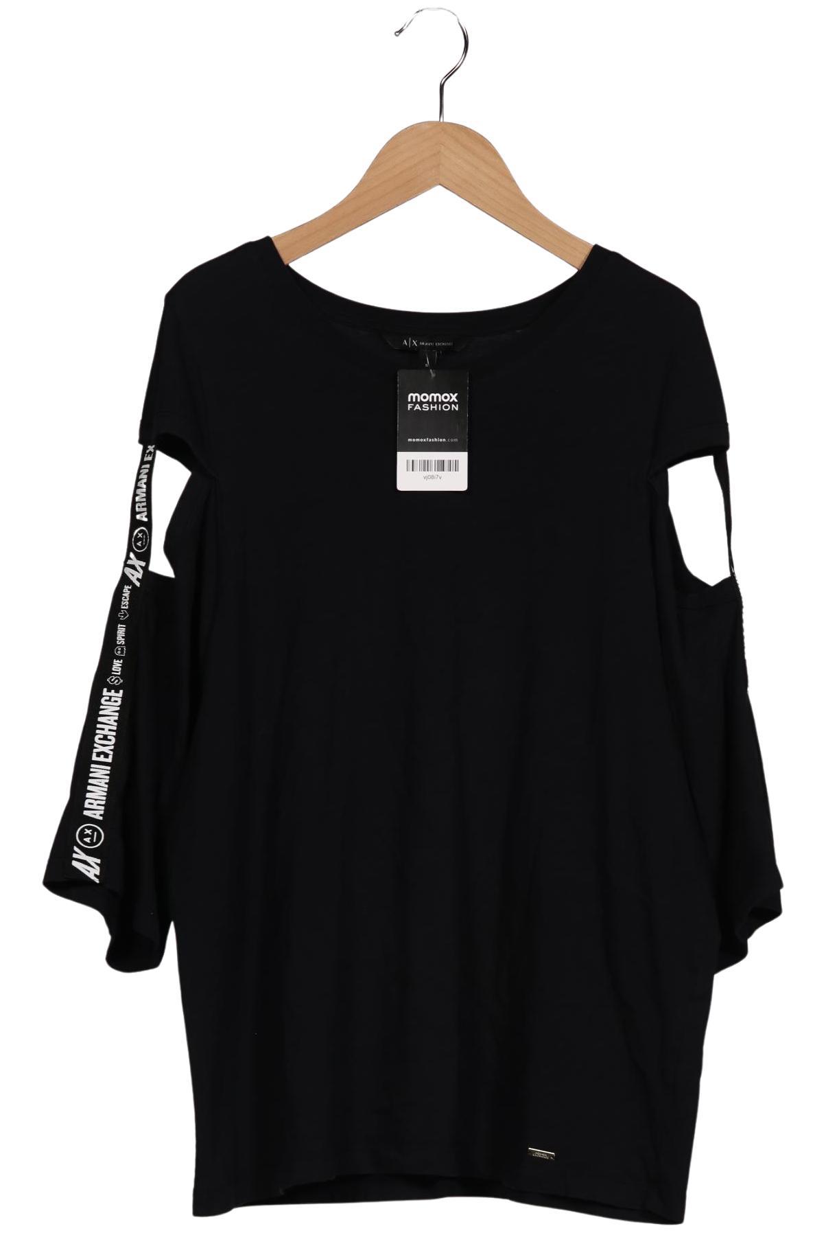 

AX Armani Exchange Damen T-Shirt, schwarz, Gr. 36
