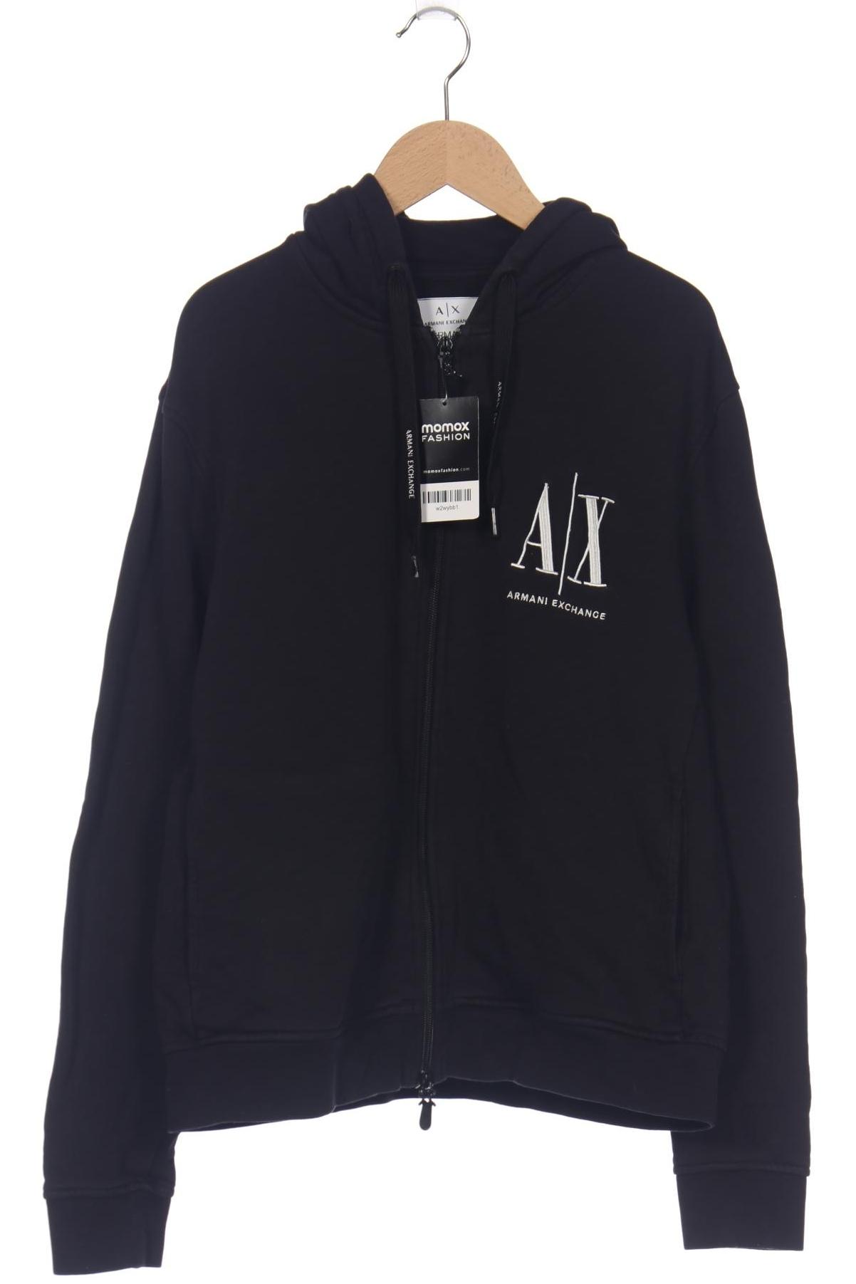 

AX Armani Exchange Herren Kapuzenpullover, schwarz, Gr. 46