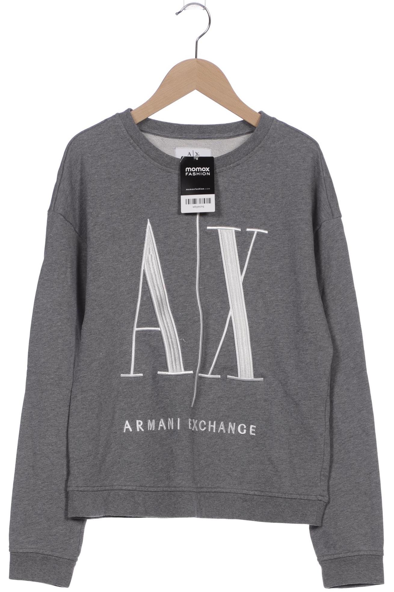 

AX Armani Exchange Damen Sweatshirt, grau, Gr. 38