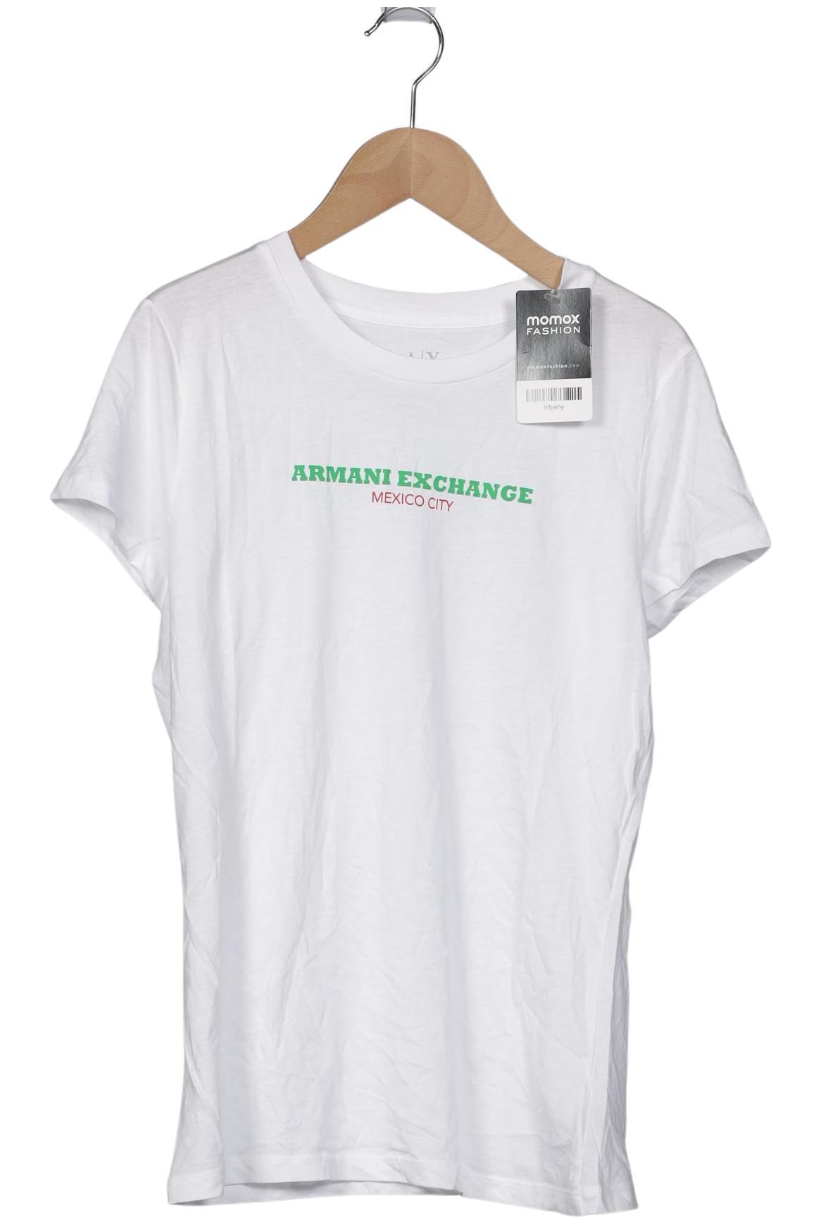 

AX Armani Exchange Damen T-Shirt, weiß, Gr. 42