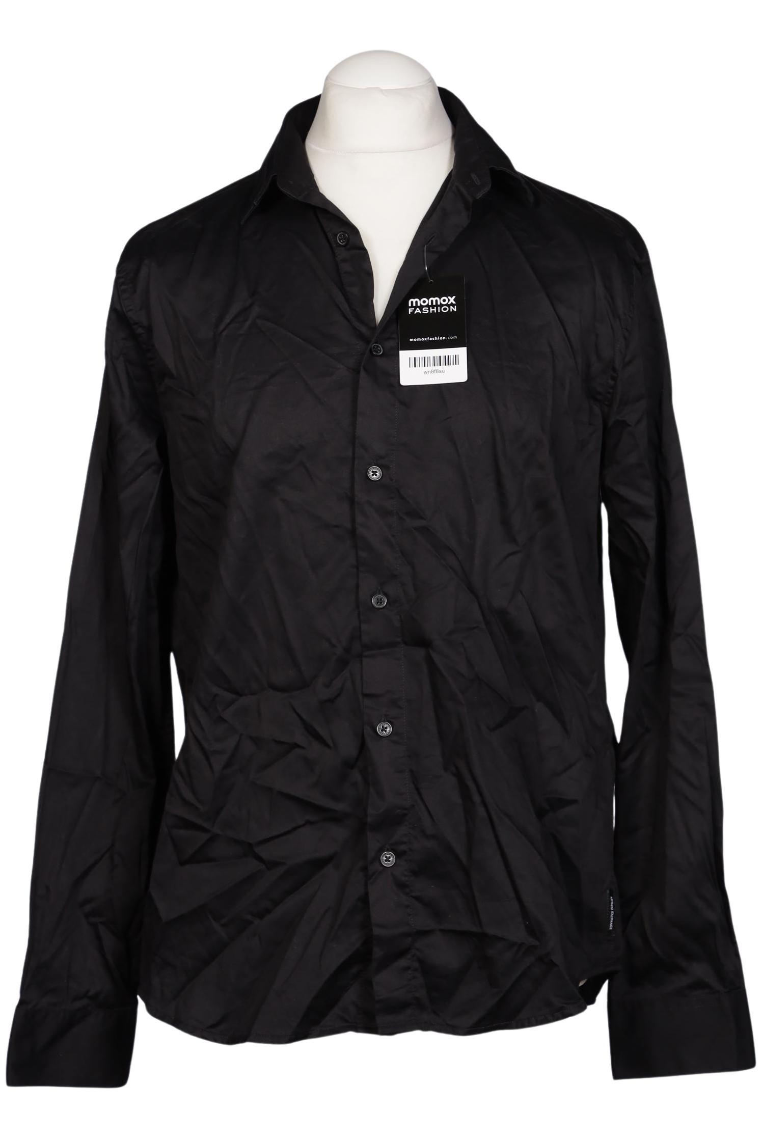 

AX Armani Exchange Herren Hemd, schwarz, Gr. 52
