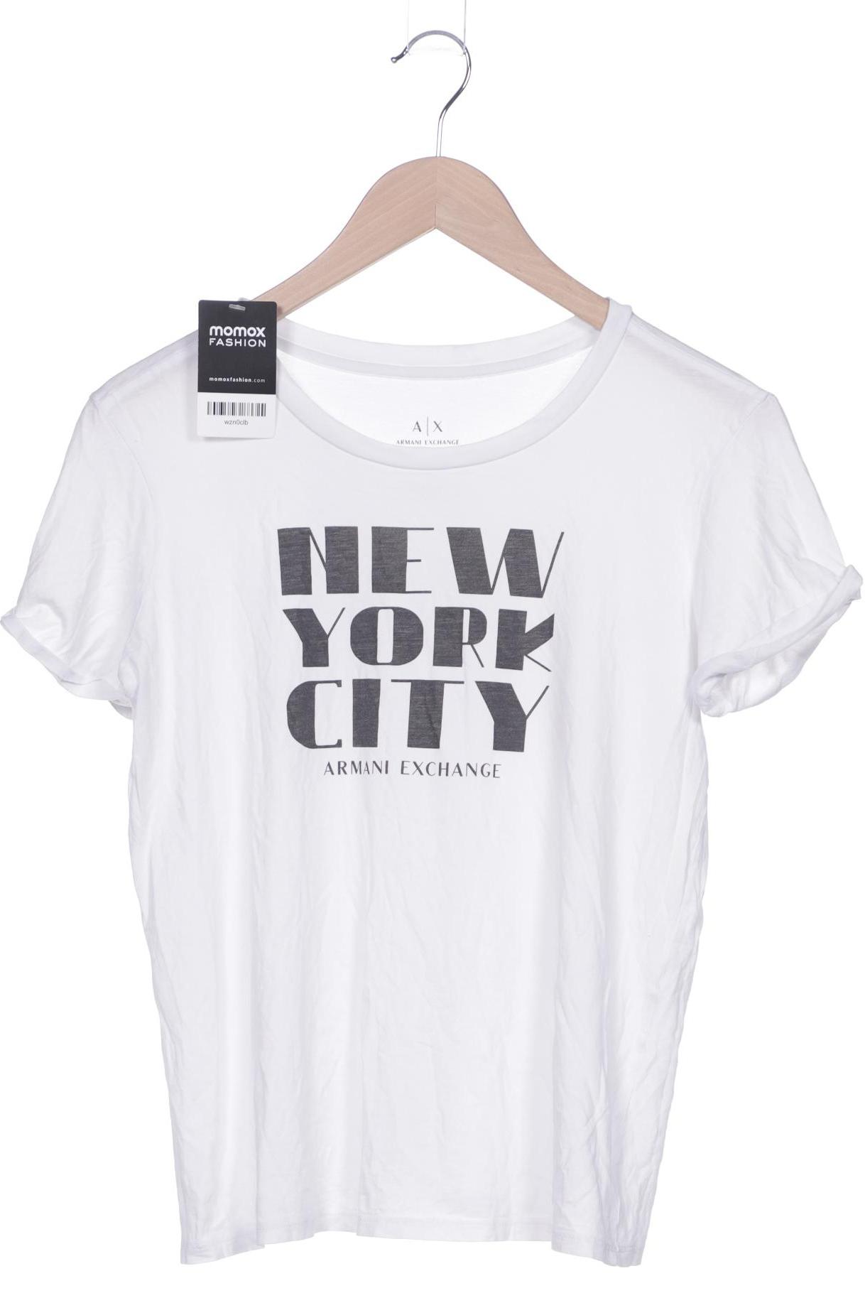 

AX Armani Exchange Damen T-Shirt, weiß, Gr. 36