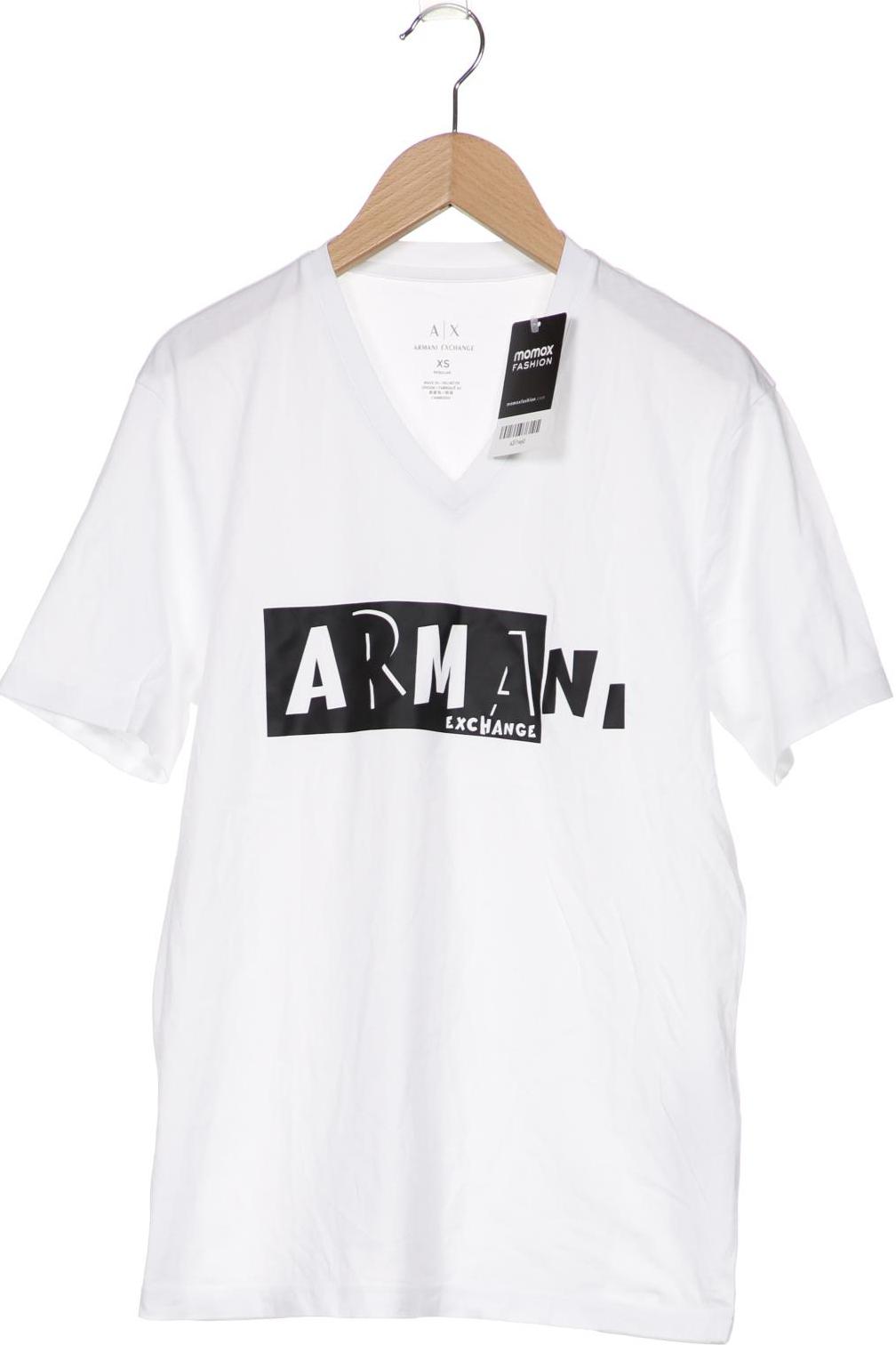 

AX Armani Exchange Herren T-Shirt, weiß