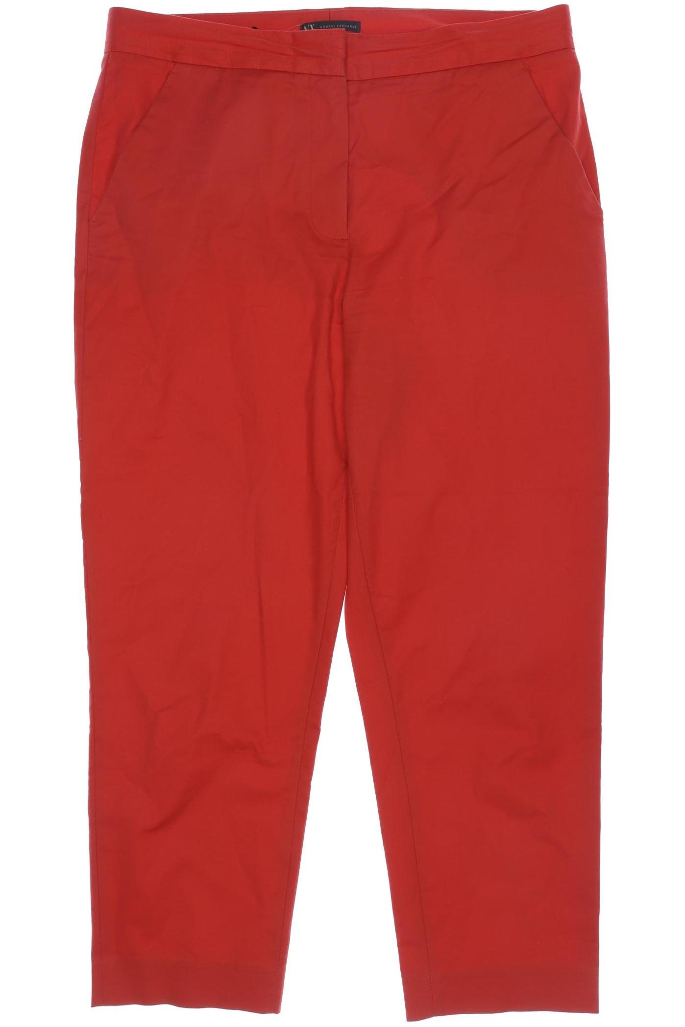

AX Armani Exchange Damen Stoffhose, rot, Gr. 10