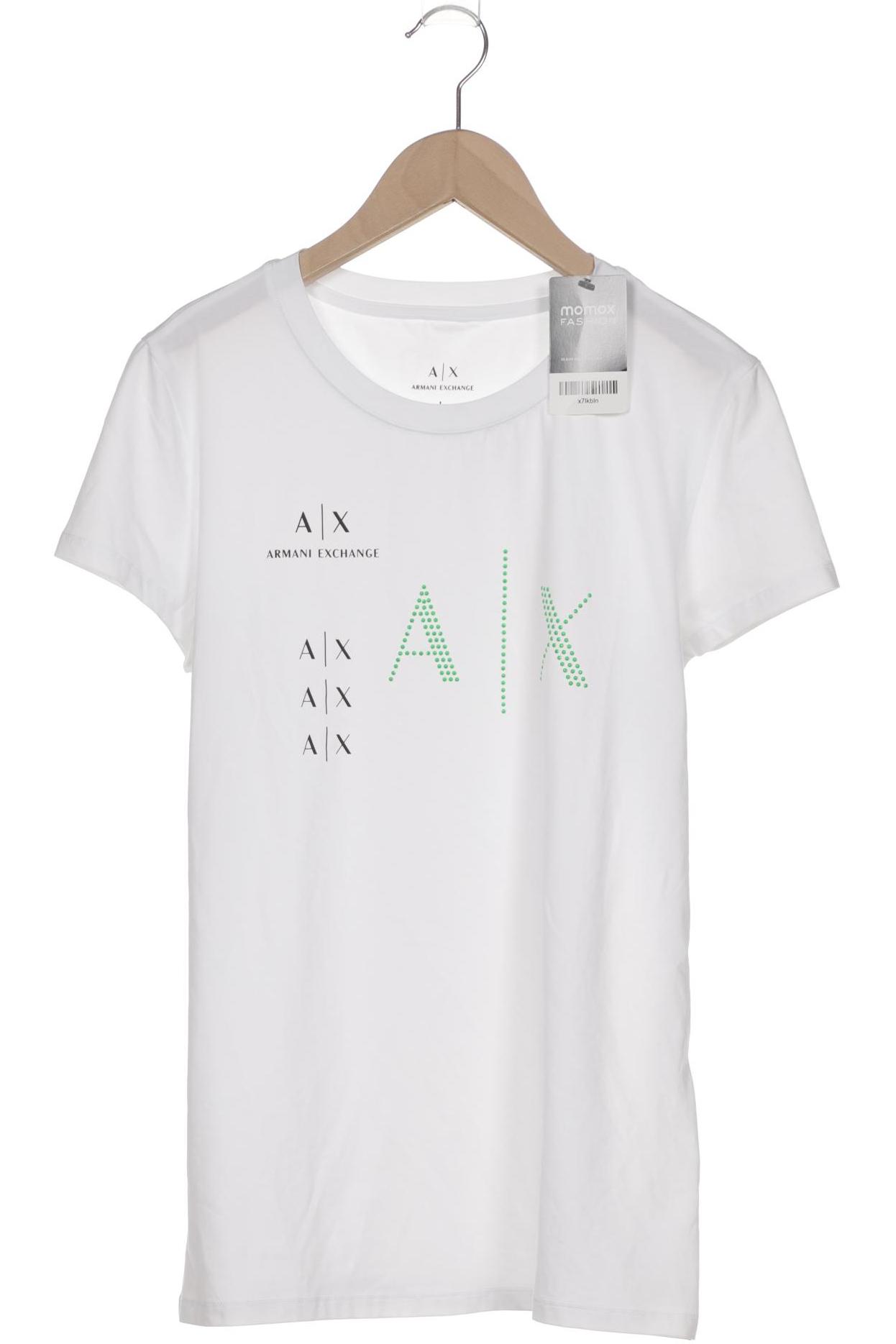 

AX Armani Exchange Damen T-Shirt, weiß, Gr. 42