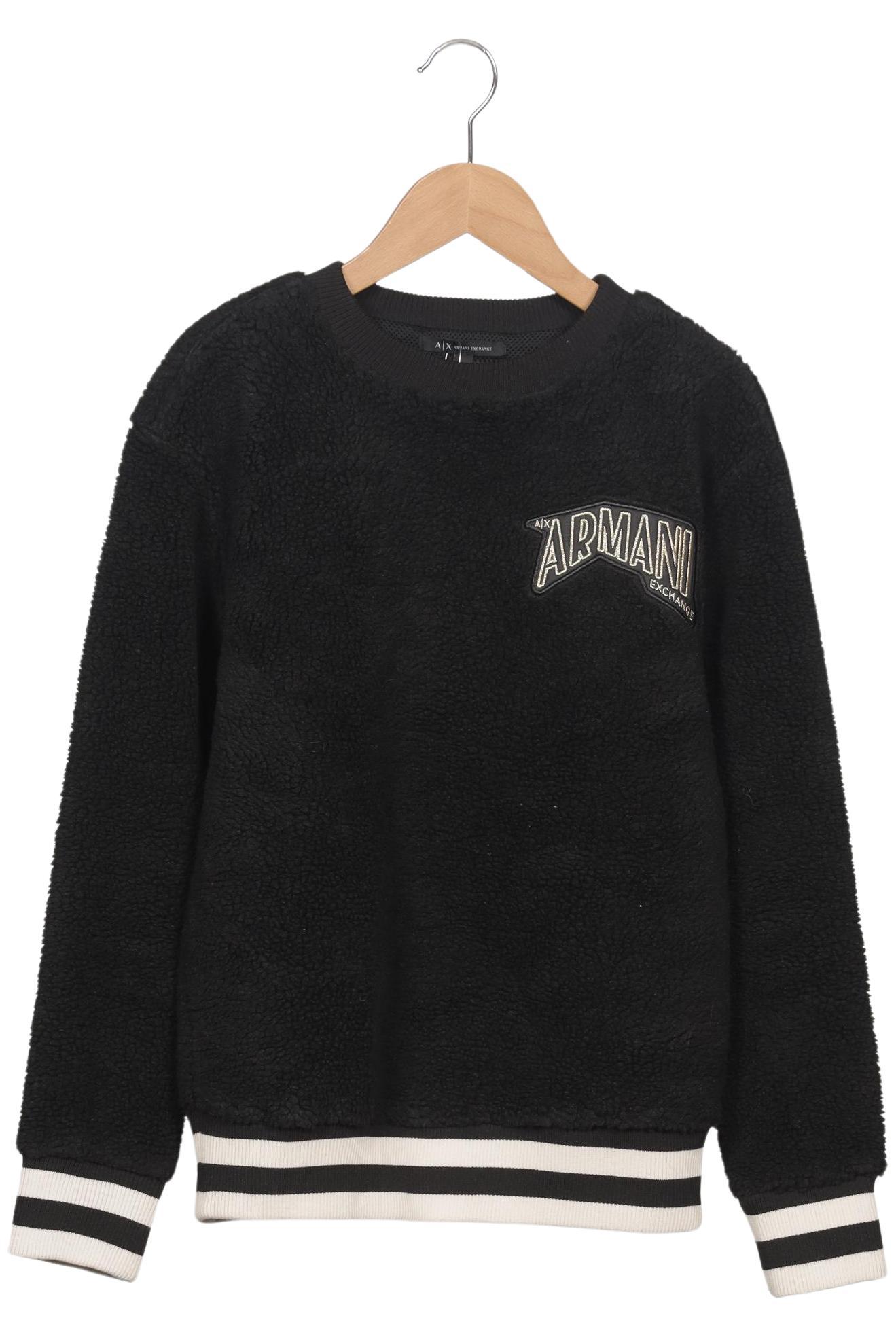 

AX Armani Exchange Damen Sweatshirt, schwarz, Gr. 34