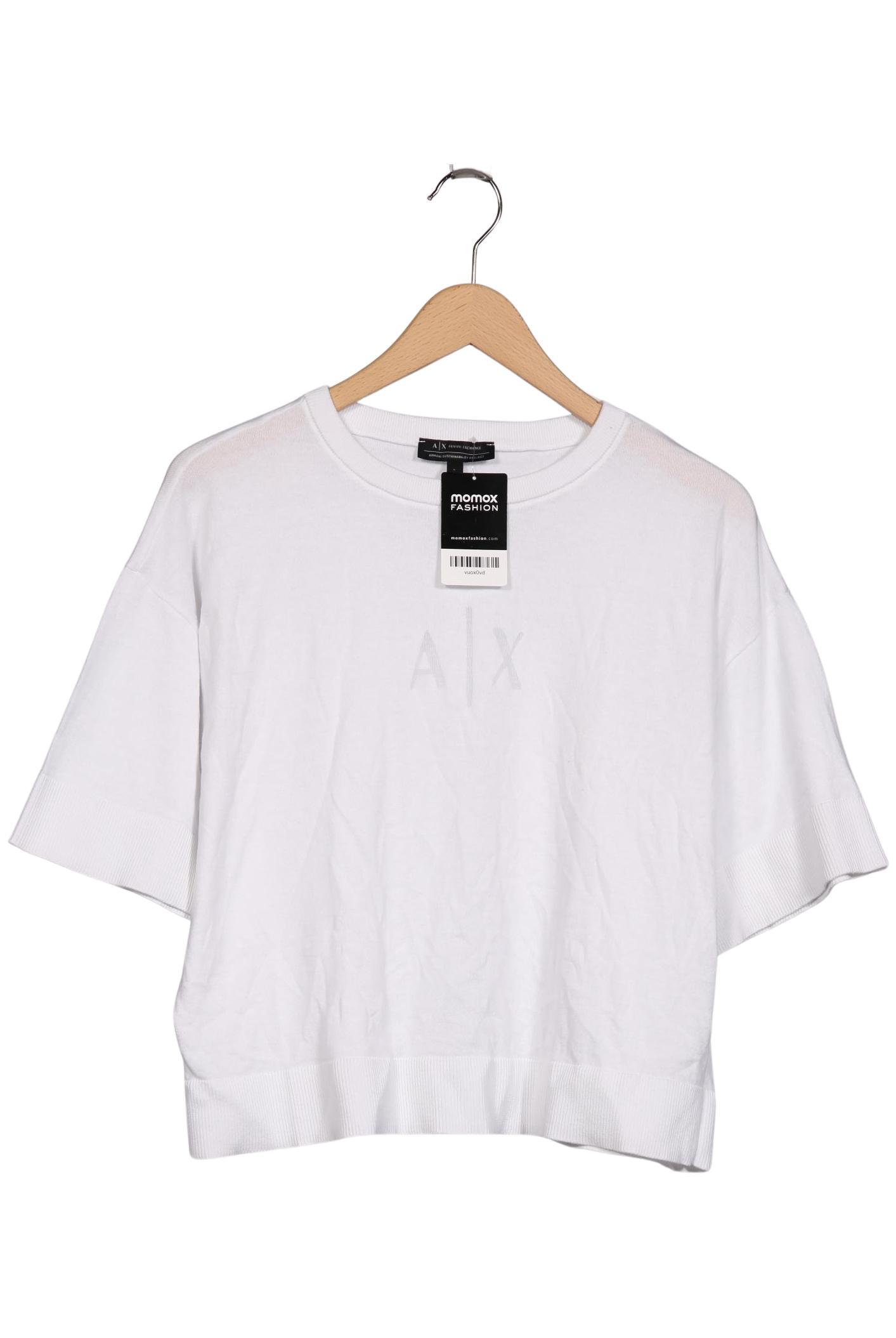 

AX Armani Exchange Damen Pullover, weiß, Gr. 42