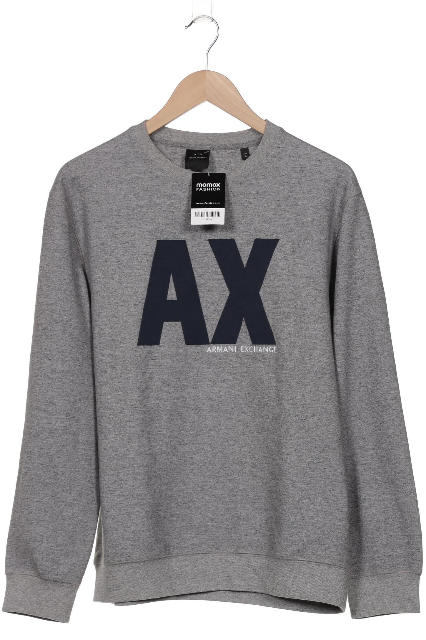 

AX Armani Exchange Herren Sweatshirt, grau, Gr. 48