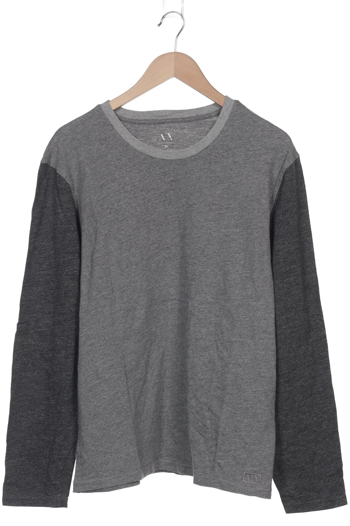 

AX Armani Exchange Herren Langarmshirt, grau, Gr. 54