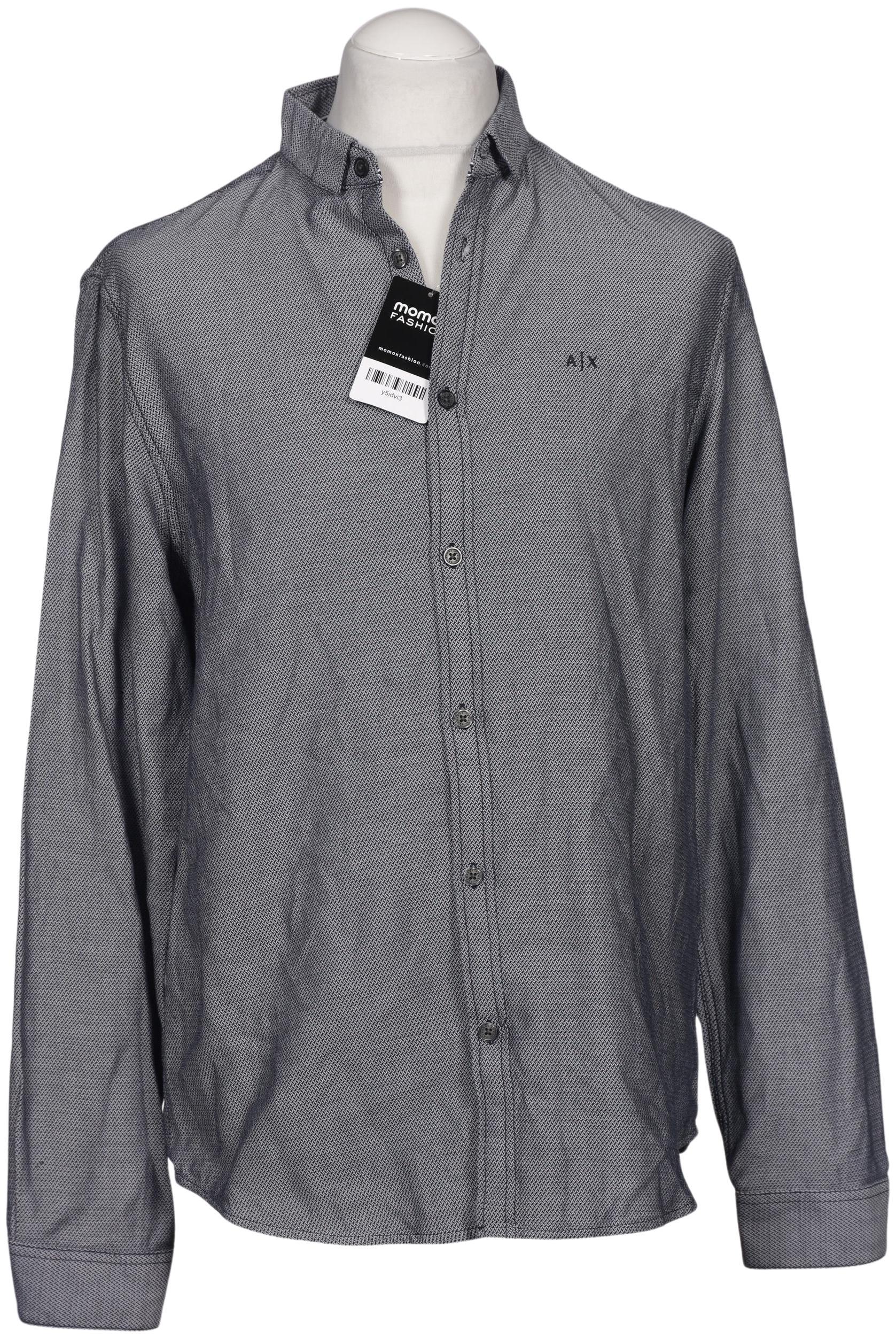 

AX Armani Exchange Herren Hemd, marineblau, Gr. 52