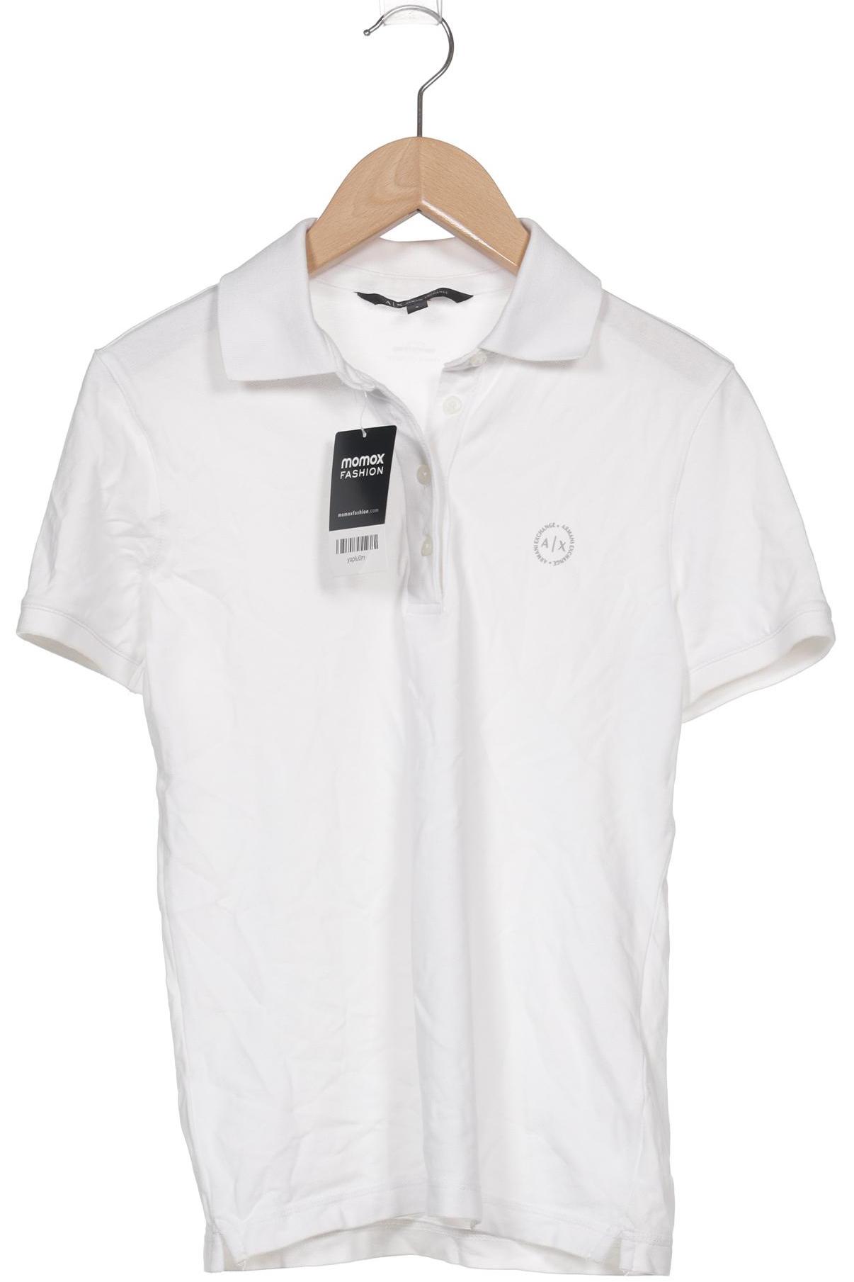 

AX Armani Exchange Damen Poloshirt, weiß, Gr. 36