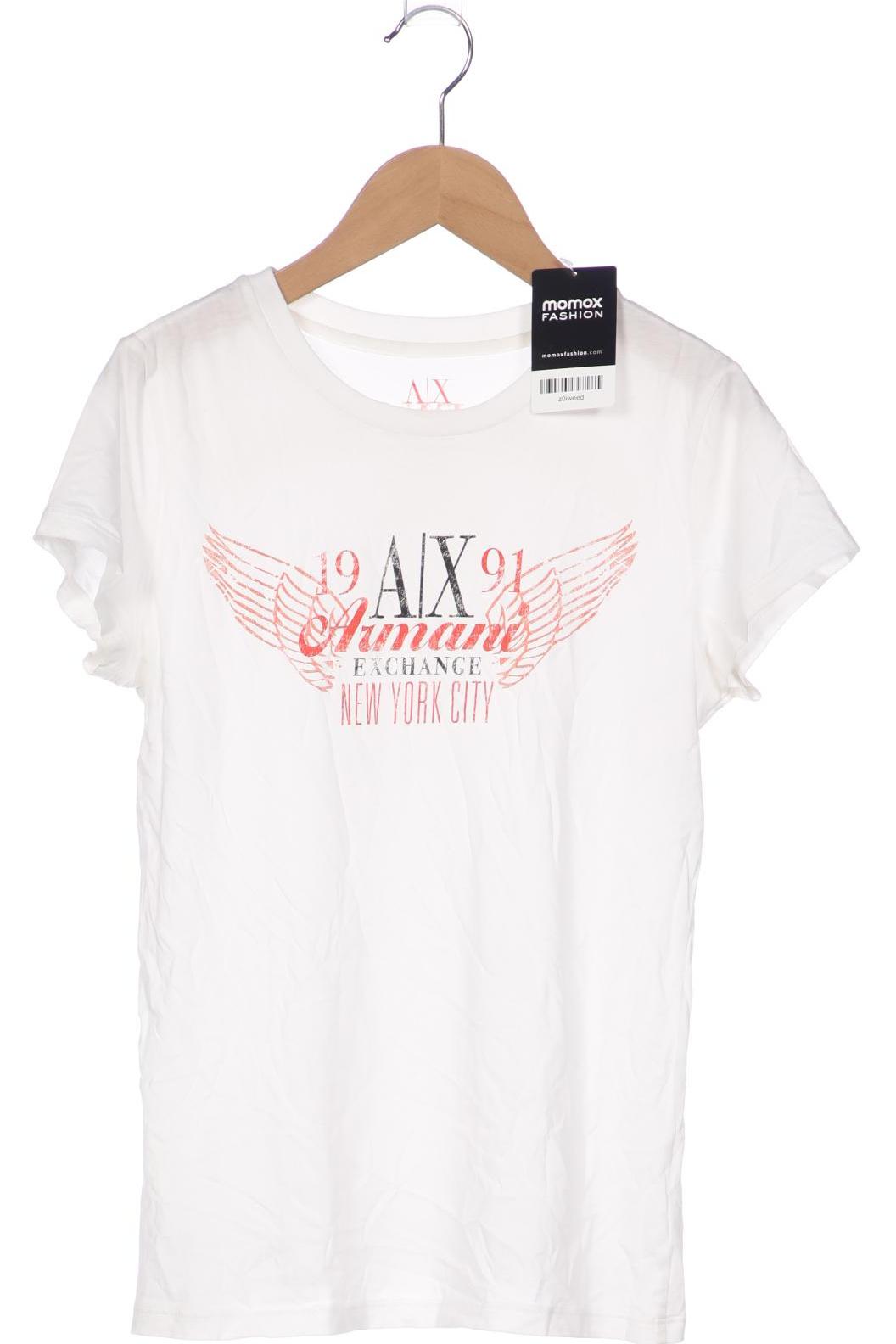 

AX Armani Exchange Damen T-Shirt, weiß, Gr. 38