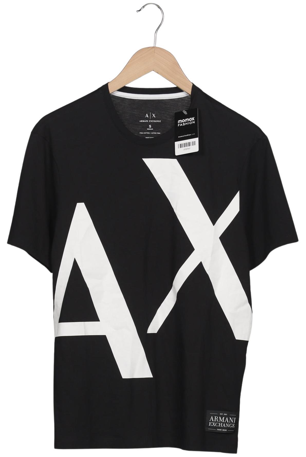 

AX Armani Exchange Damen T-Shirt, schwarz, Gr. 36