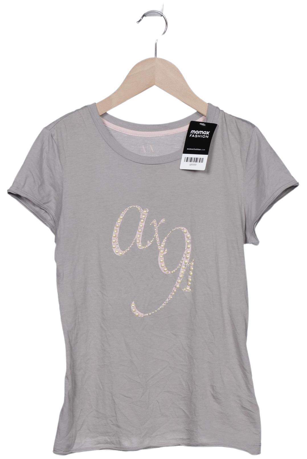

AX Armani Exchange Damen T-Shirt, grau, Gr. 36