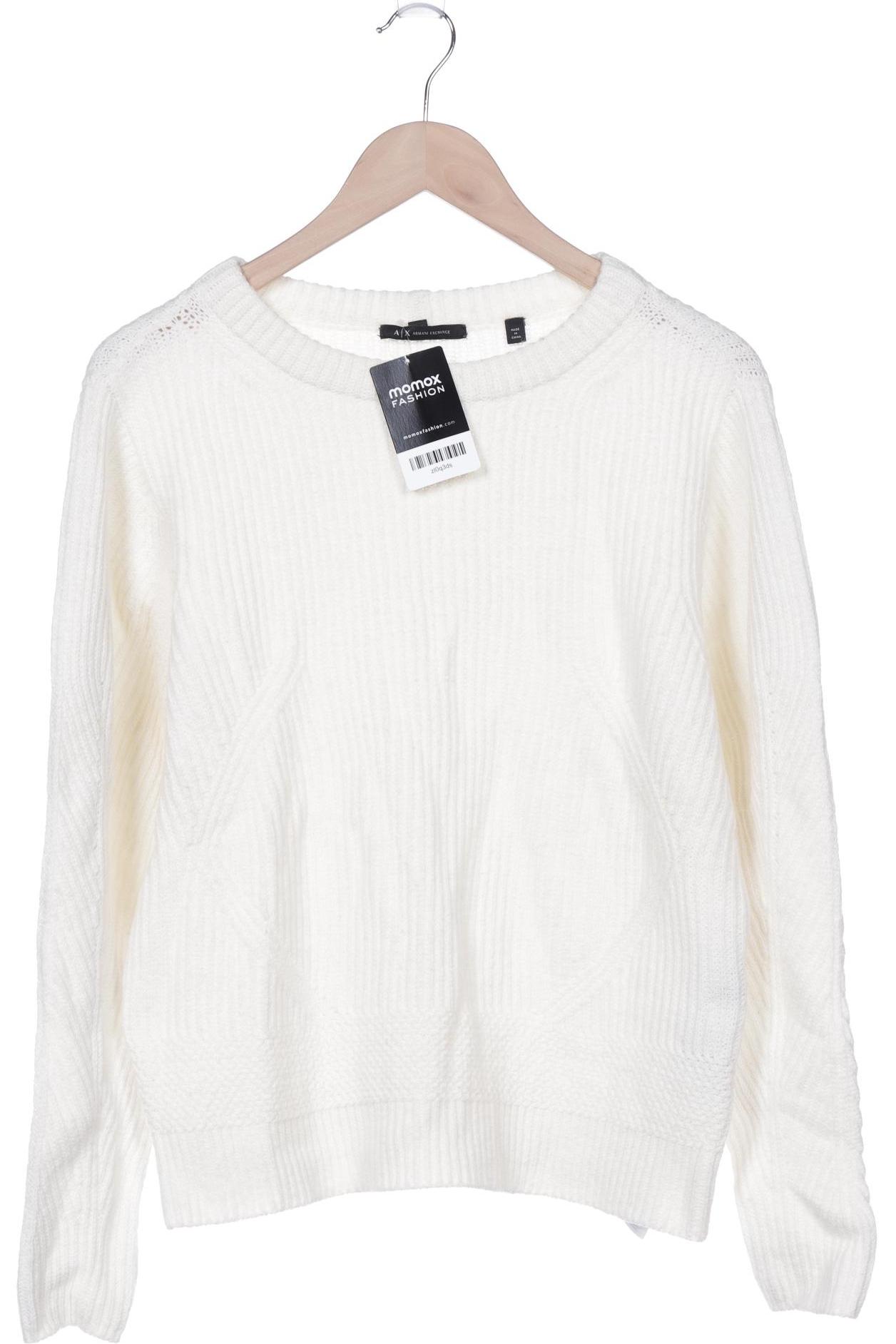 

AX Armani Exchange Damen Pullover, cremeweiß, Gr. 42