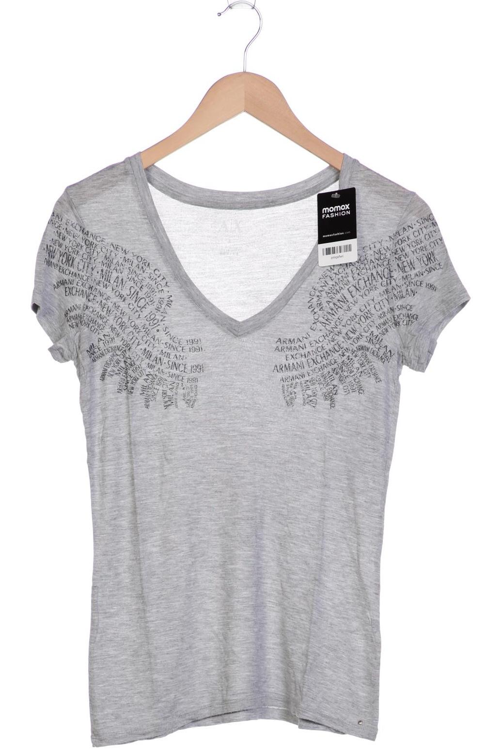 

AX Armani Exchange Damen T-Shirt, grau