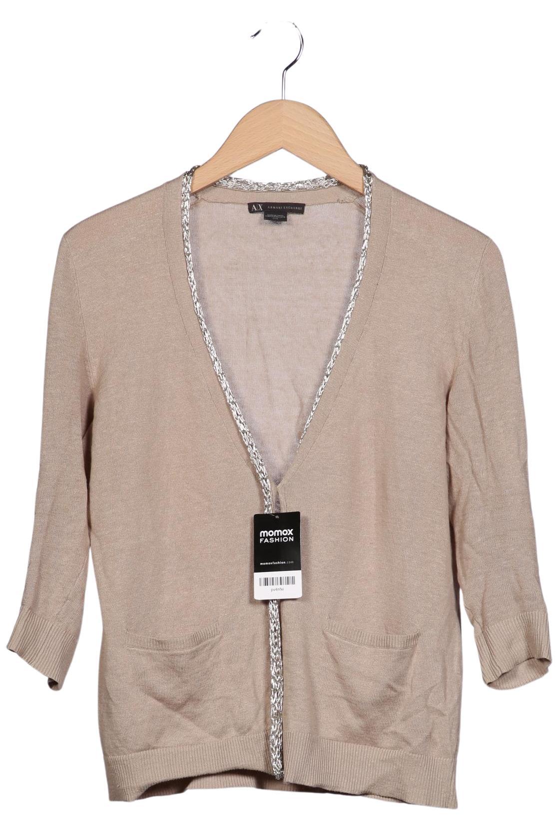 

AX Armani Exchange Damen Strickjacke, beige, Gr. 38