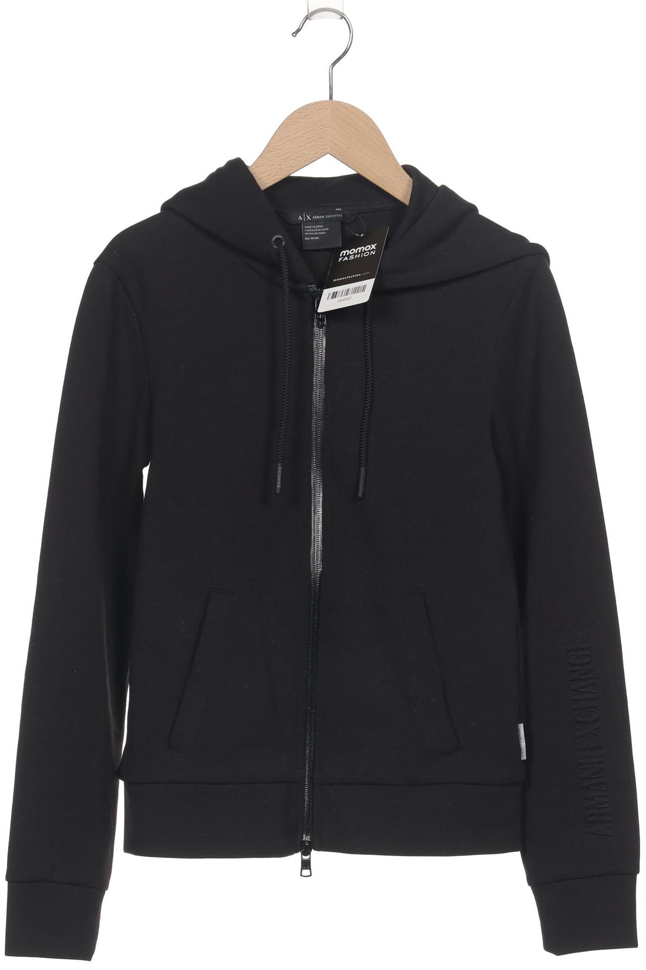 

AX Armani Exchange Damen Kapuzenpullover, schwarz, Gr. 34