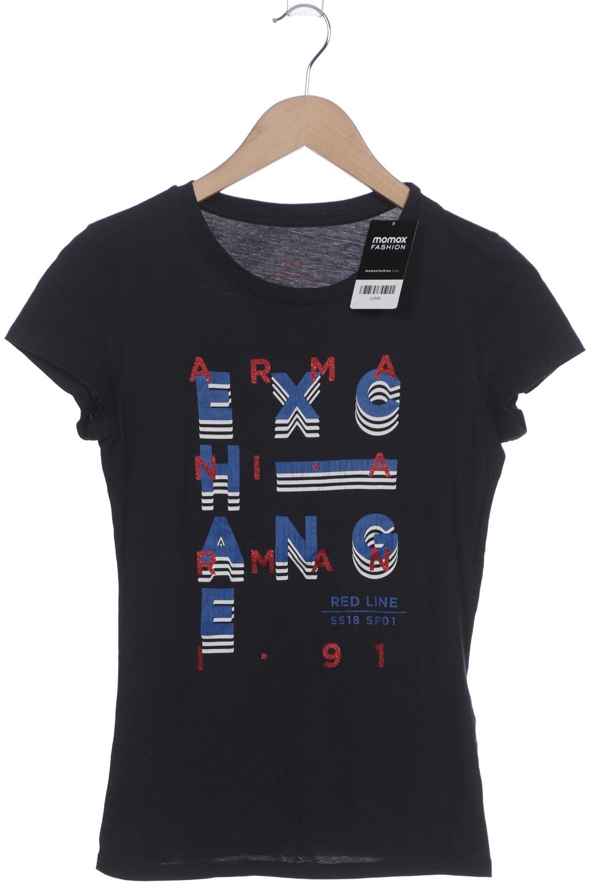 

AX Armani Exchange Damen T-Shirt, marineblau, Gr. 36