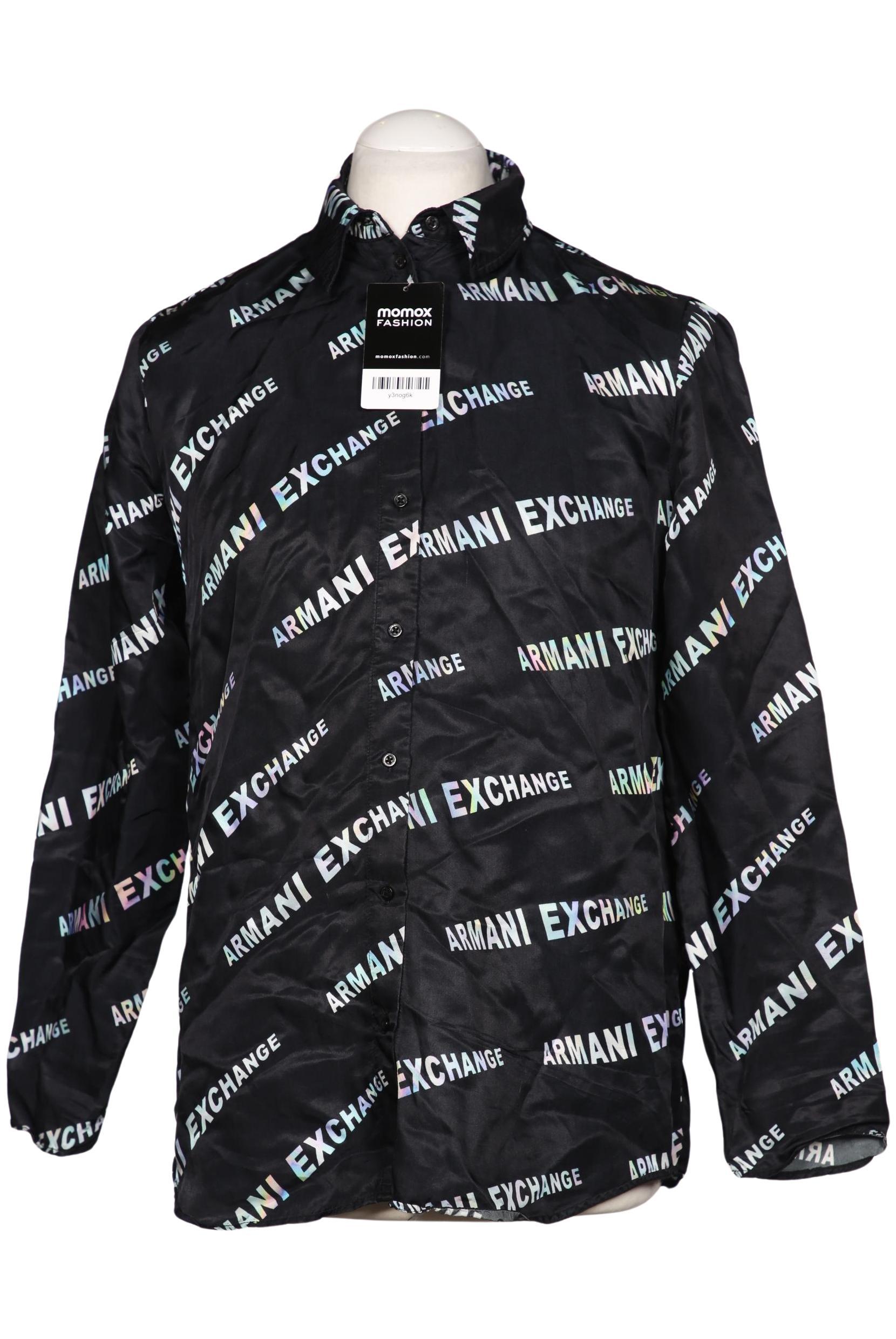 

AX Armani Exchange Herren Hemd, schwarz, Gr. 52