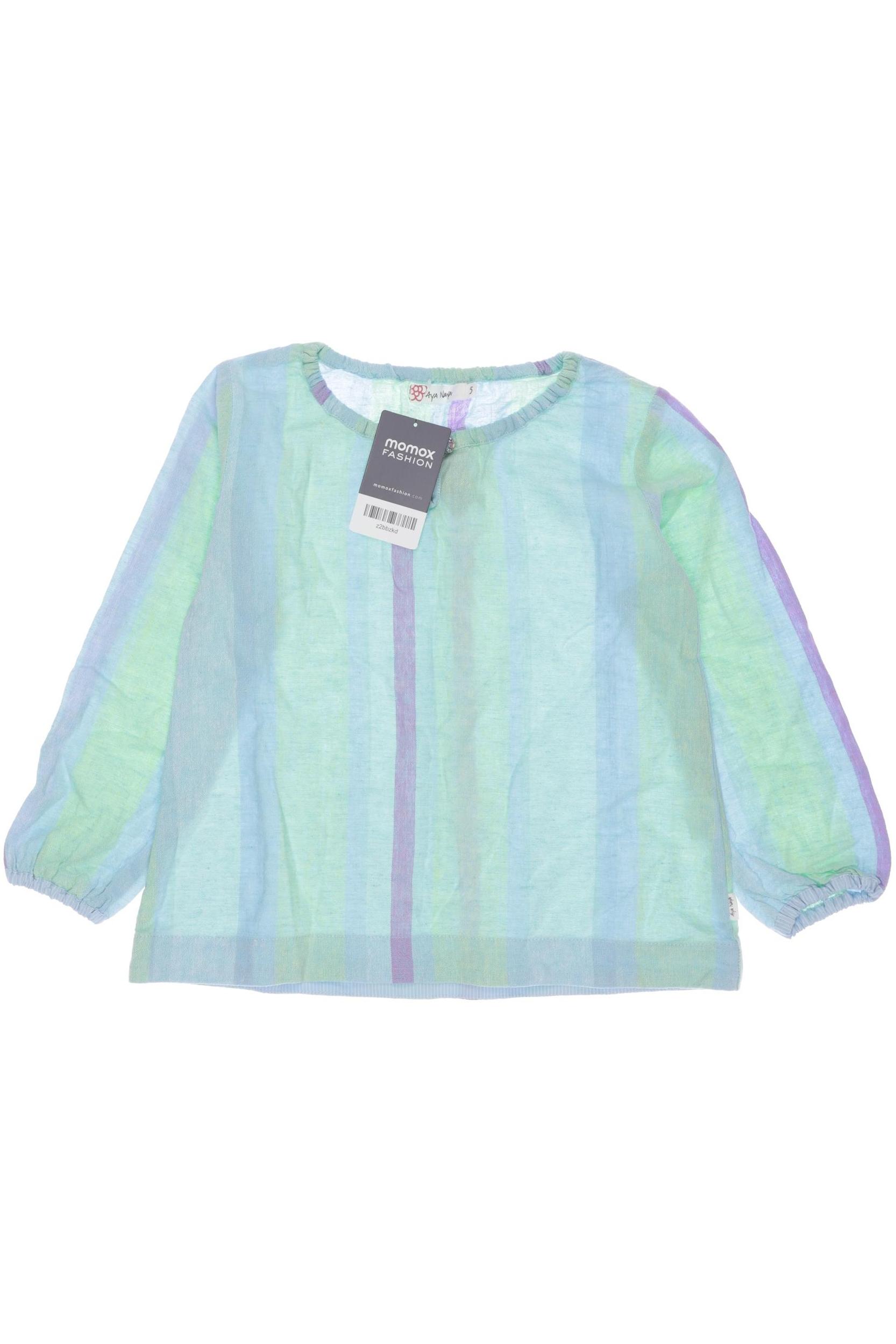 

Aya Naya Damen Bluse, hellblau, Gr. 116