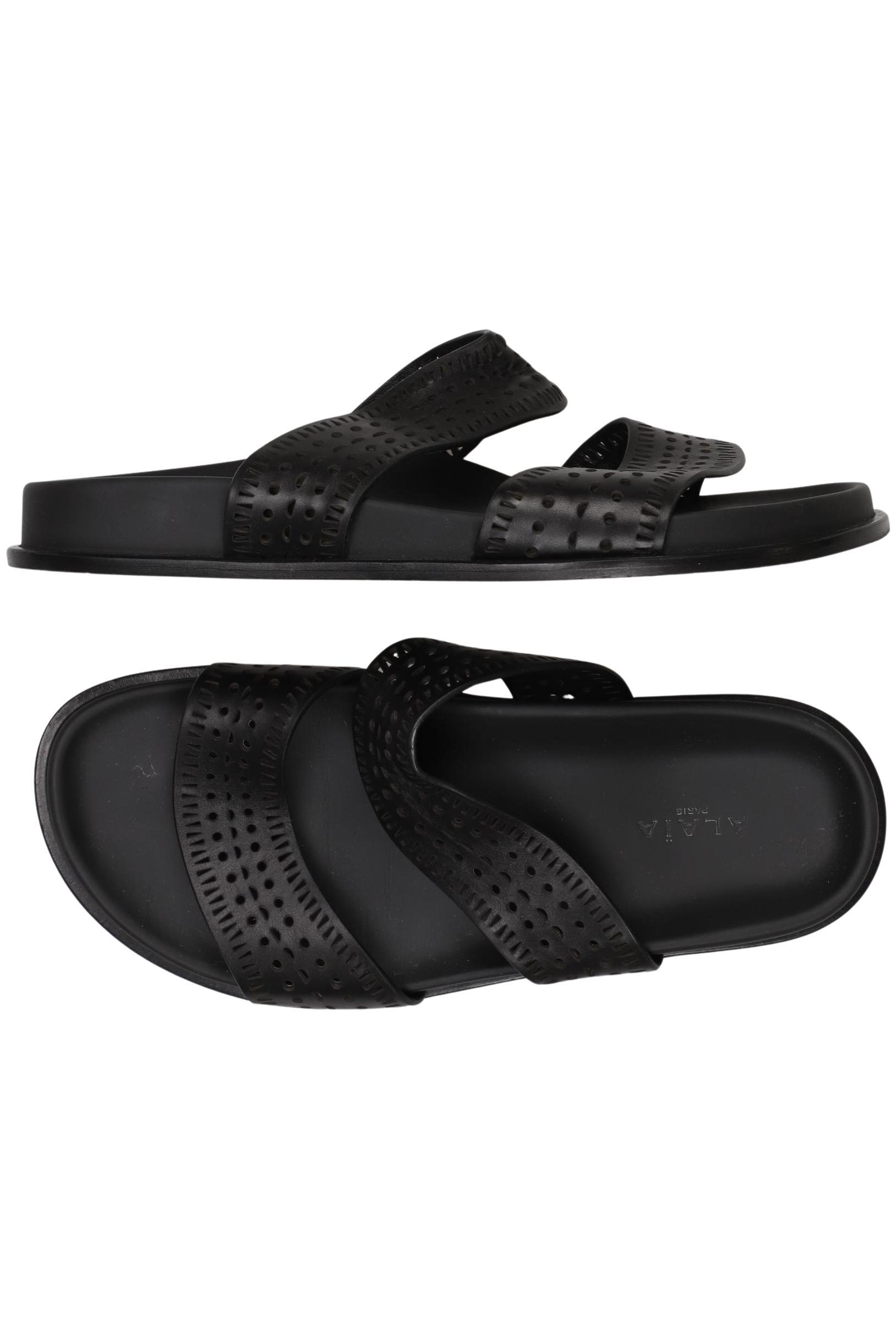 

Azzedine Alaia Damen Sandale, schwarz, Gr. 38