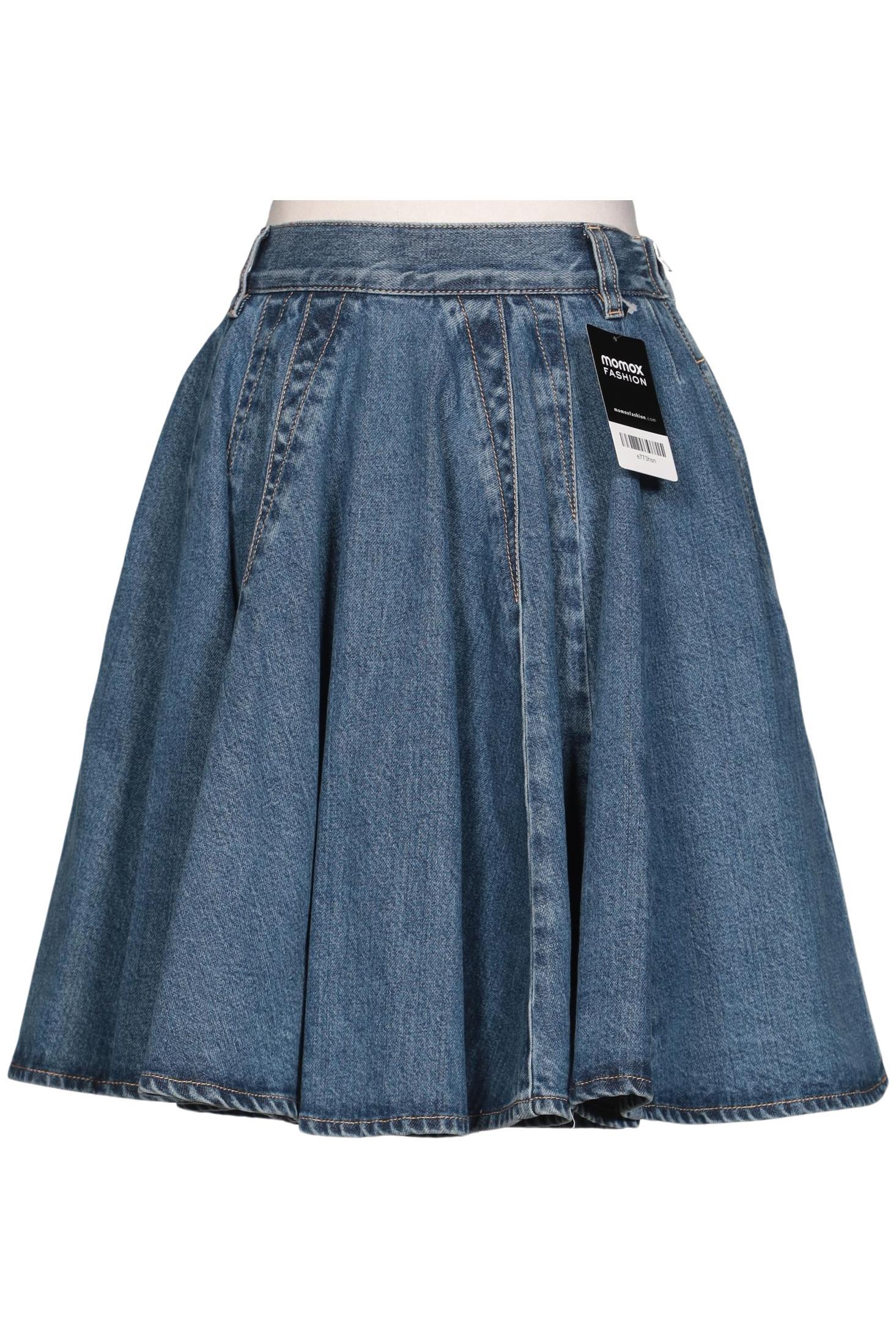 

Azzedine Alaia Damen Rock, blau, Gr. 36