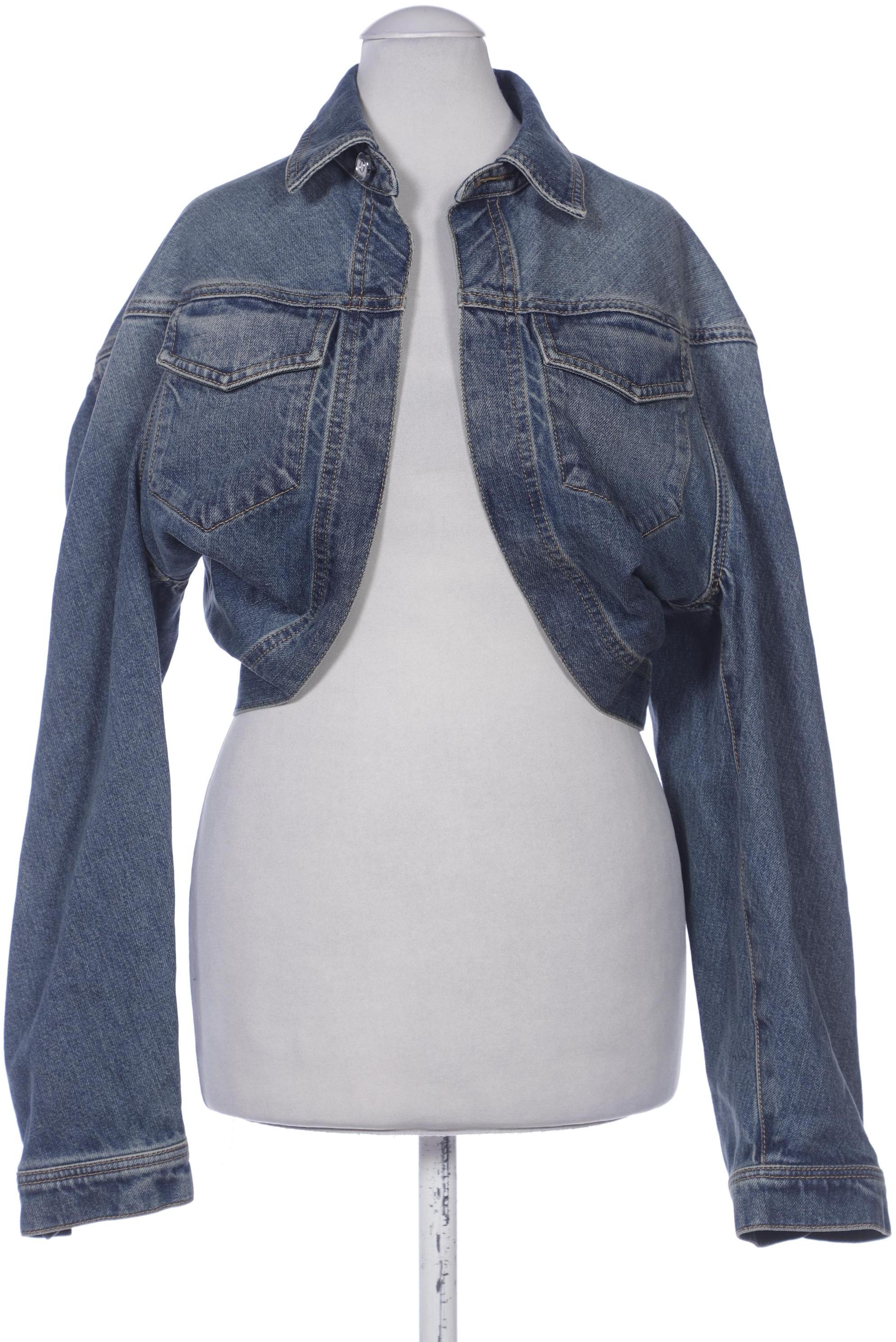 

Azzedine Alaia Damen Jacke, blau, Gr. 36