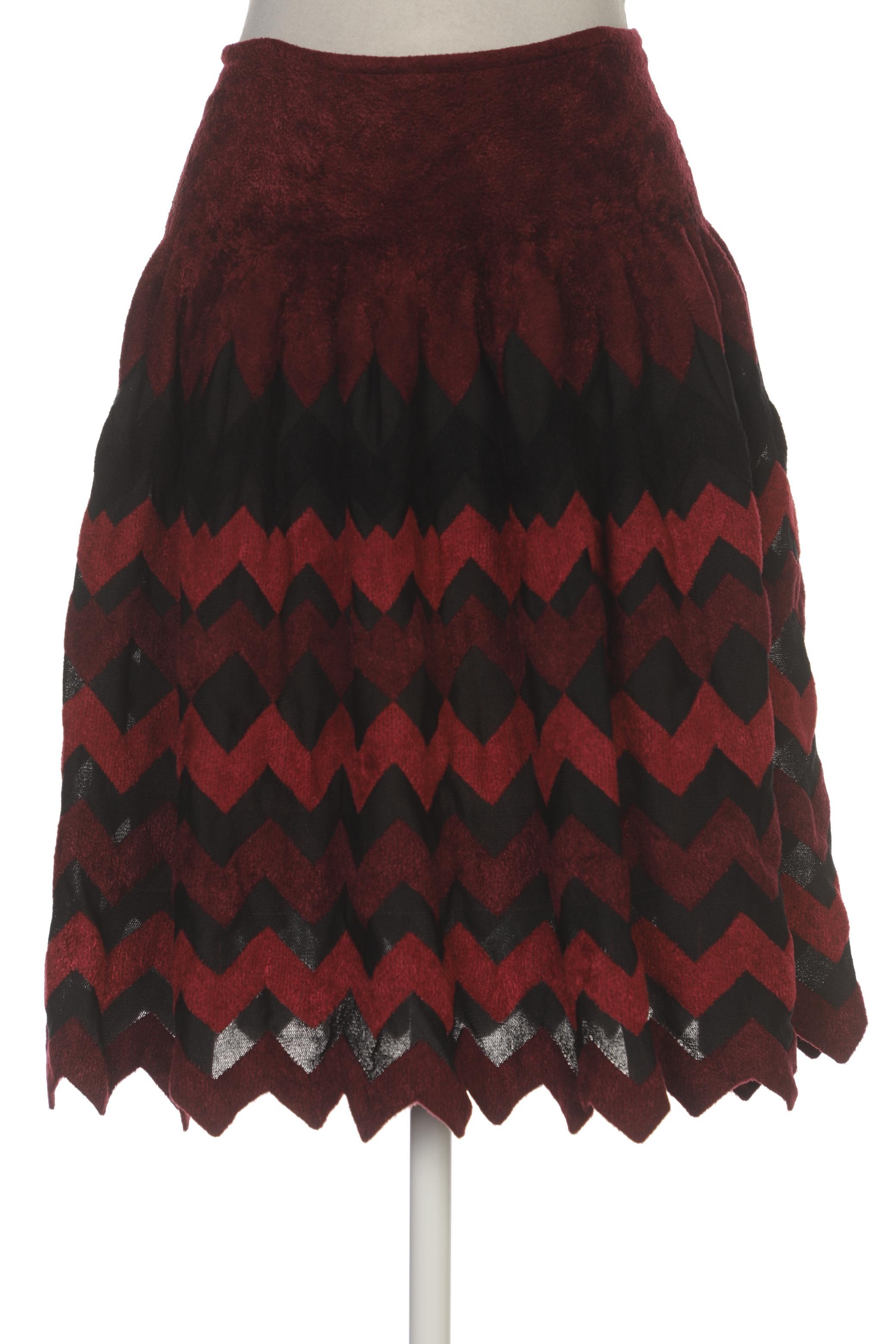 

Azzedine Alaia Damen Rock, bordeaux, Gr. 36