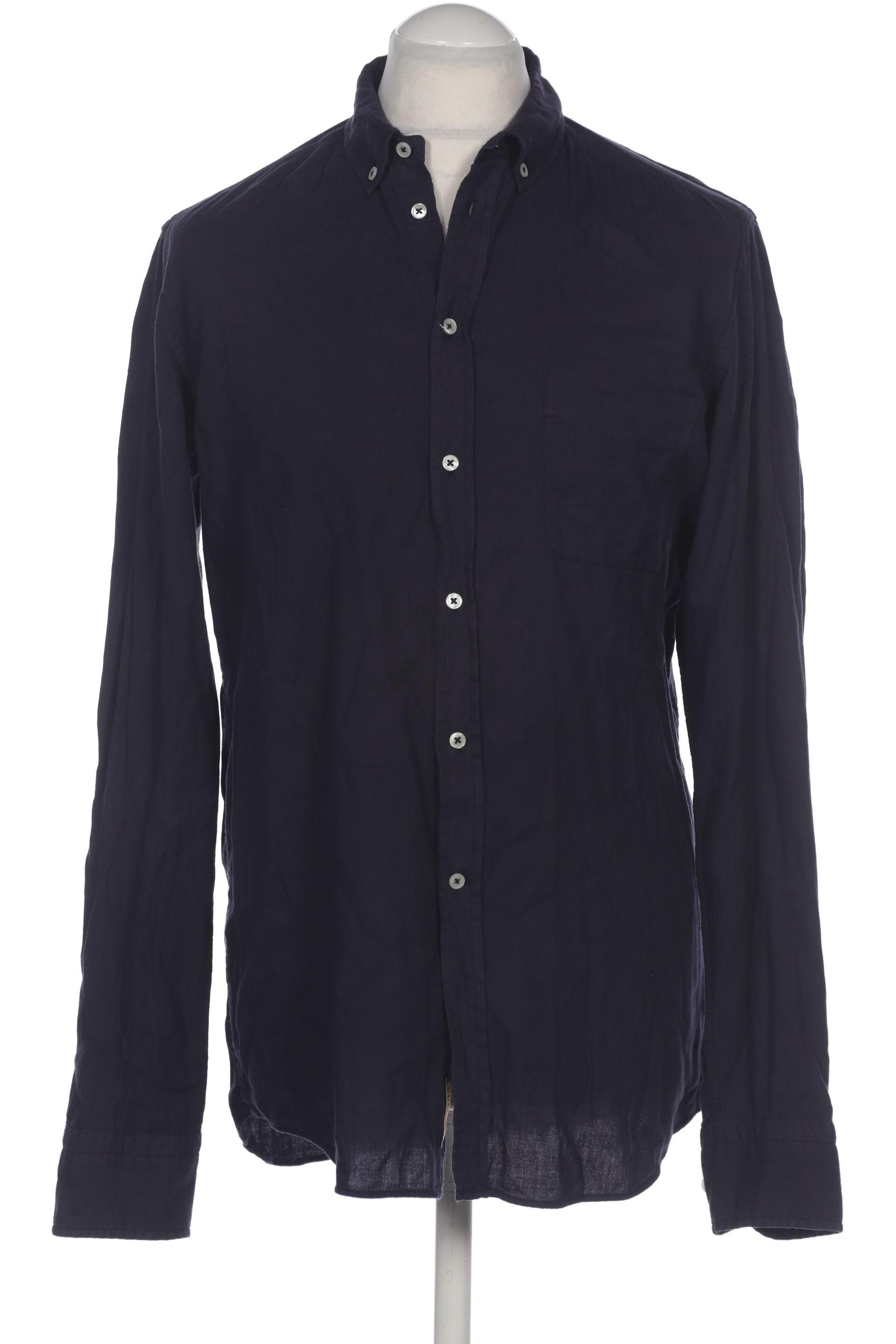 

B.d.baggies Herren Hemd, marineblau, Gr. 52