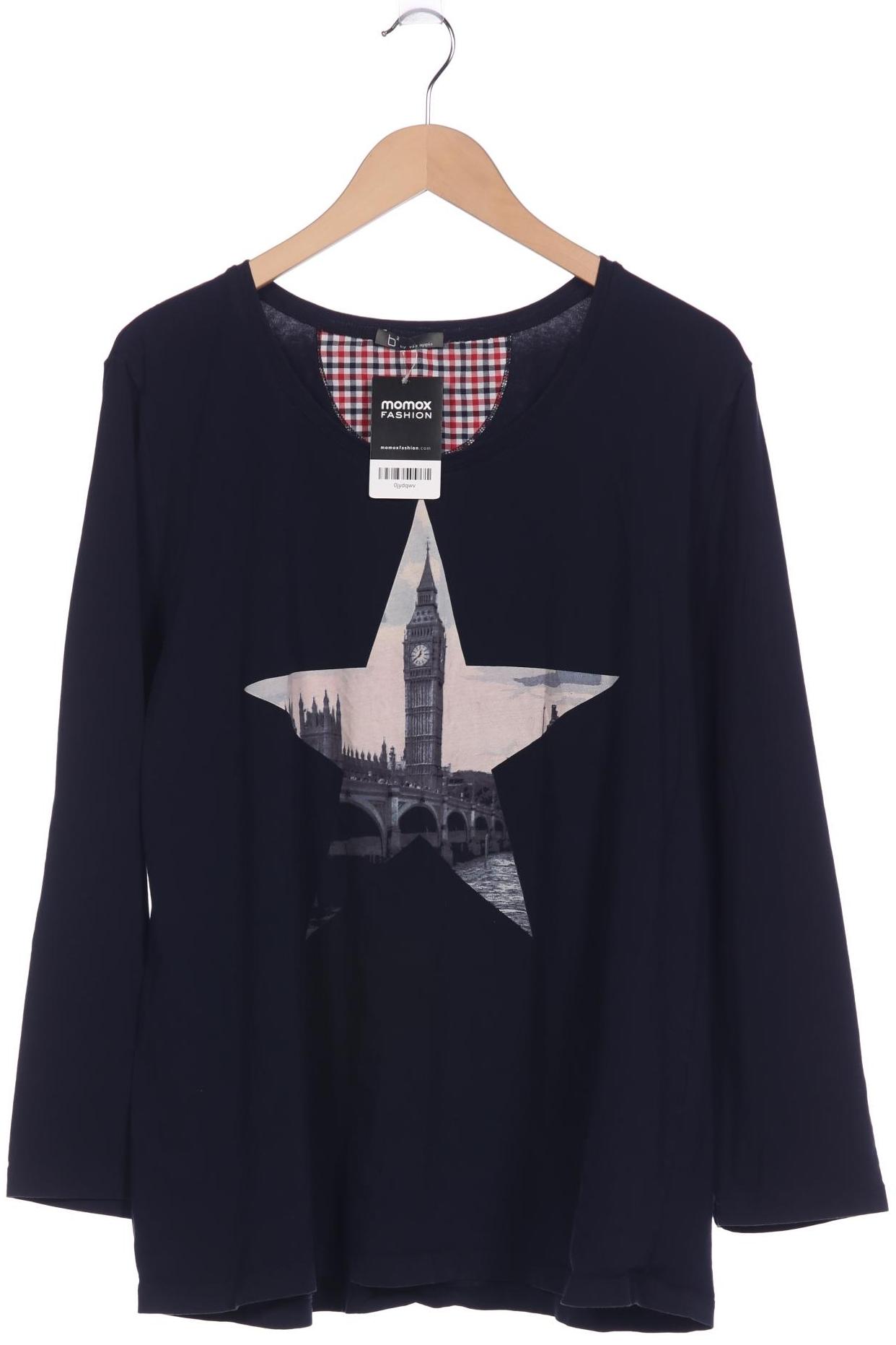 

b2 by via appia Damen Langarmshirt, marineblau, Gr. 50