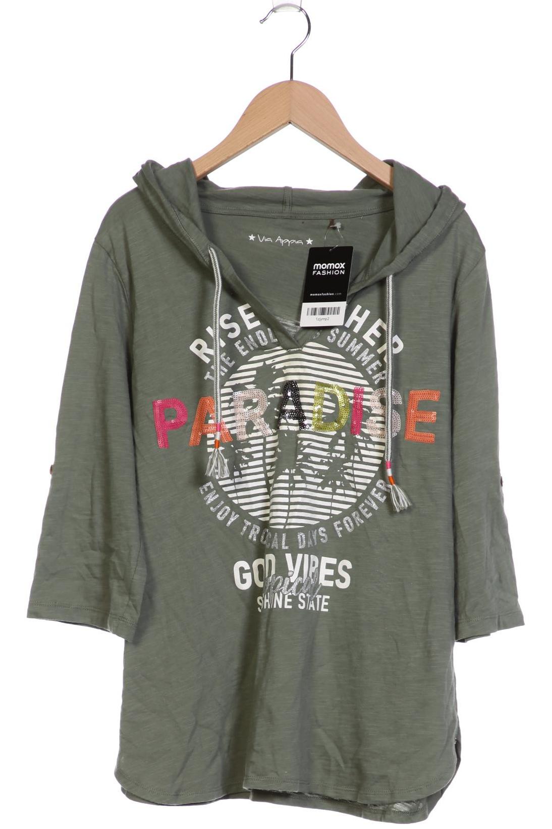 

b2 by via appia Damen Langarmshirt, grün, Gr. 40