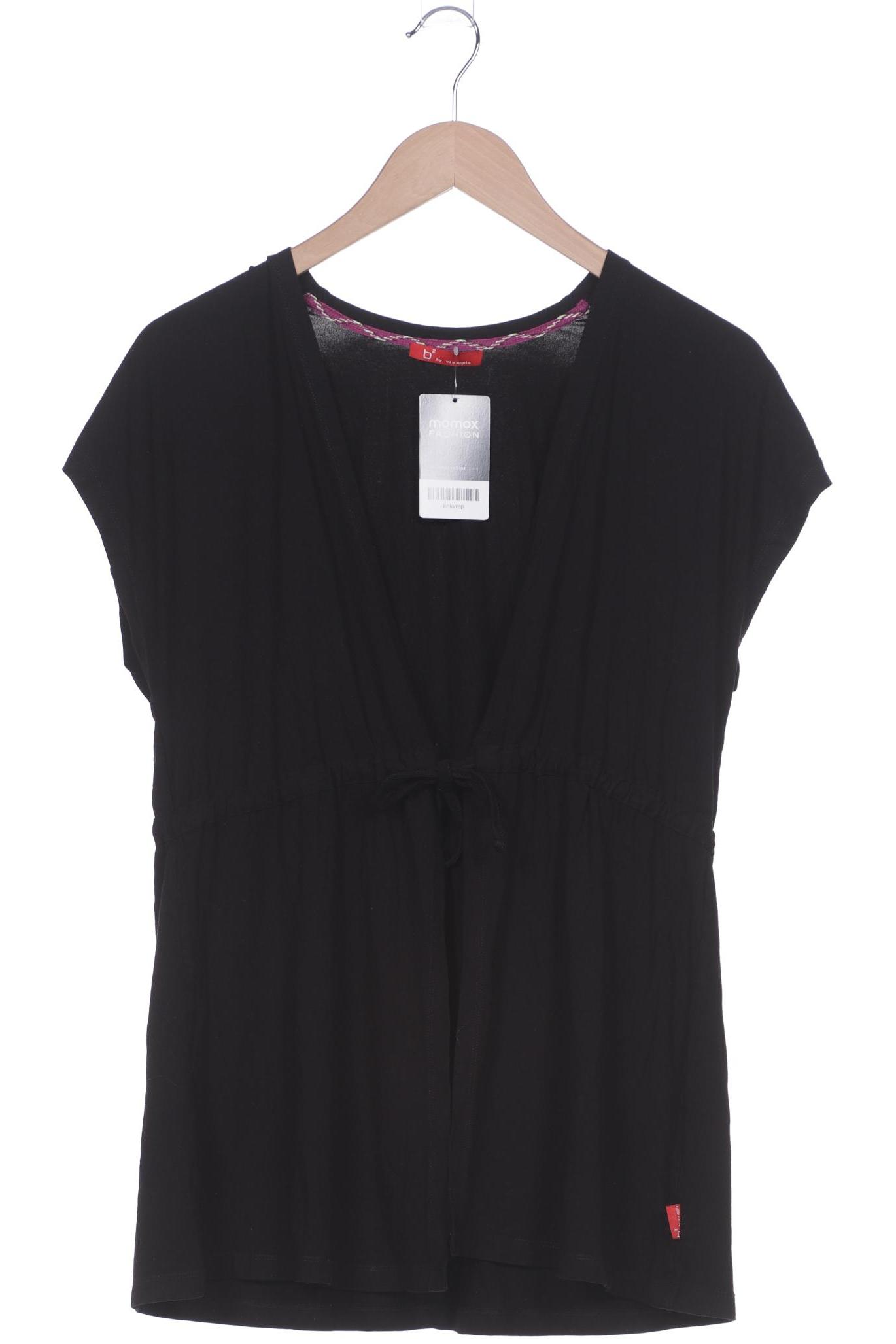 

b2 by via appia Damen Strickjacke, schwarz, Gr. 44