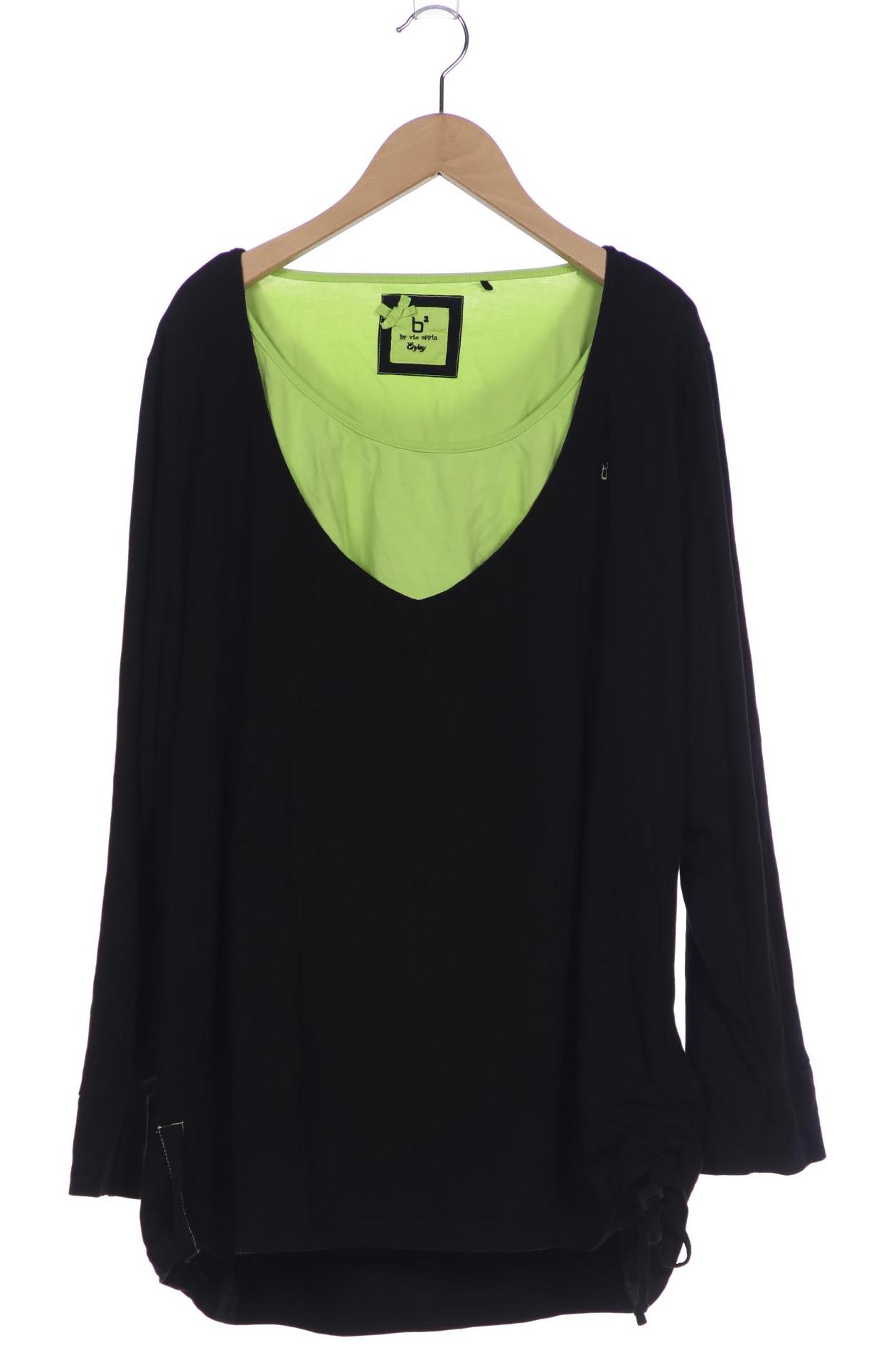 

b2 by via appia Damen Langarmshirt, schwarz, Gr. 52