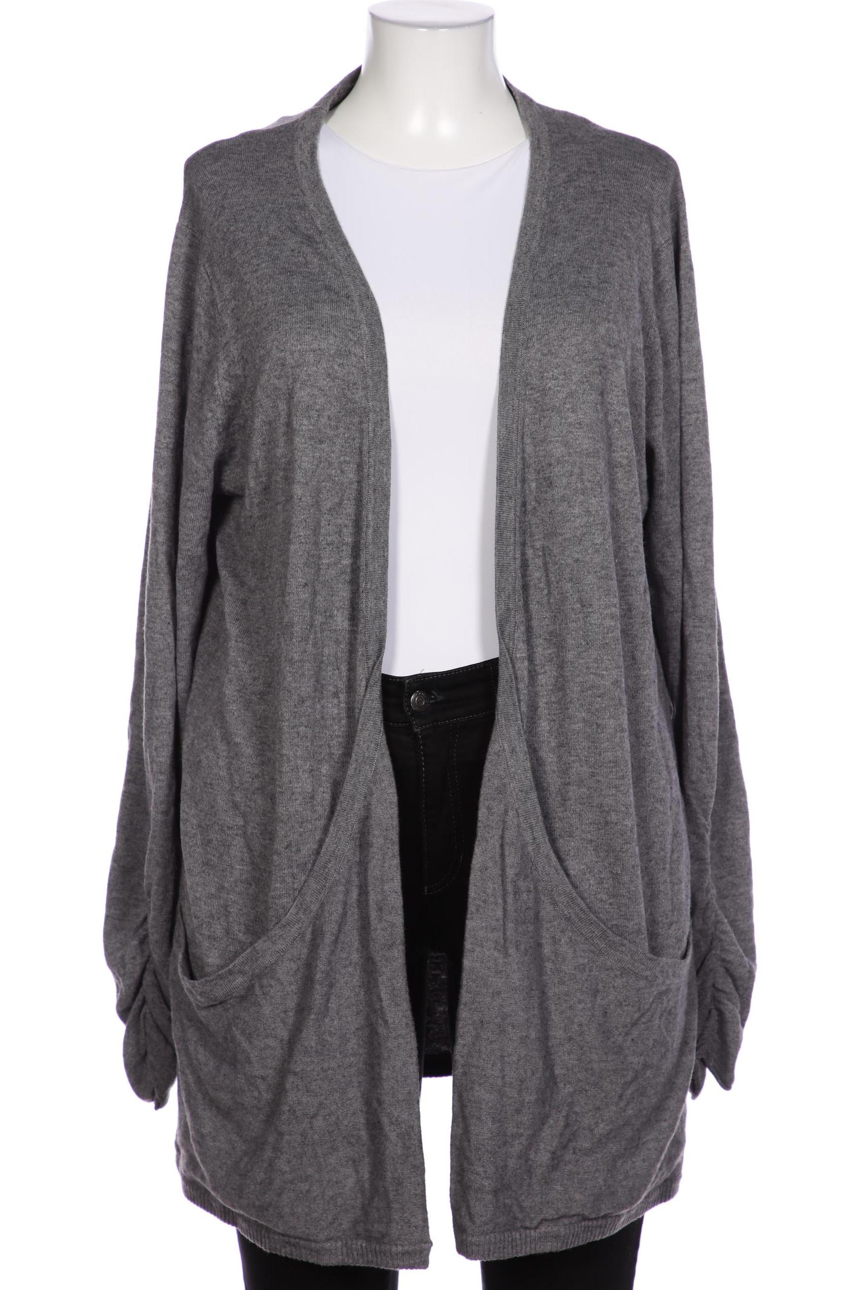 

b2 by via appia Damen Strickjacke, grau, Gr. 48