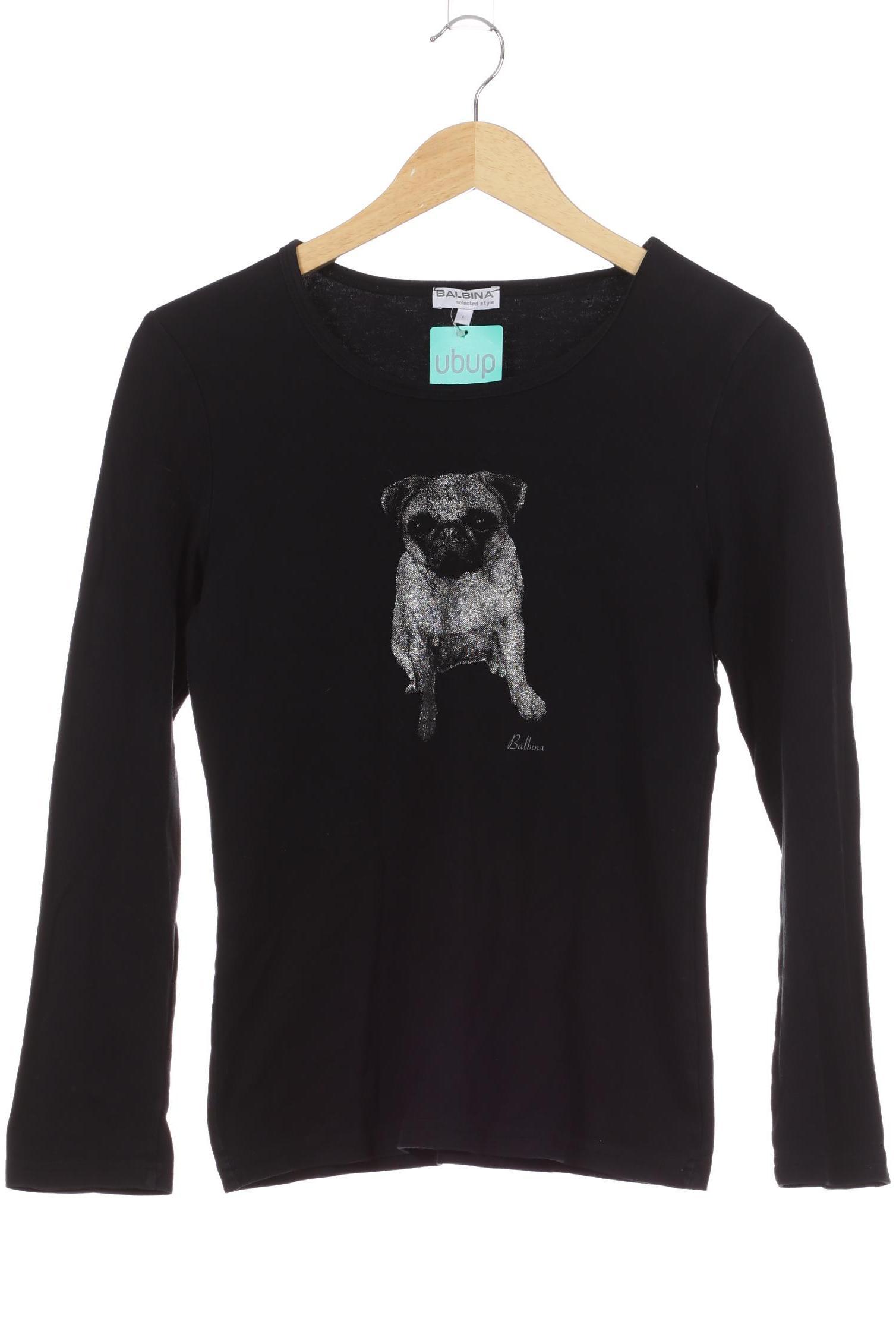

Balbina Damen Langarmshirt, schwarz, Gr.