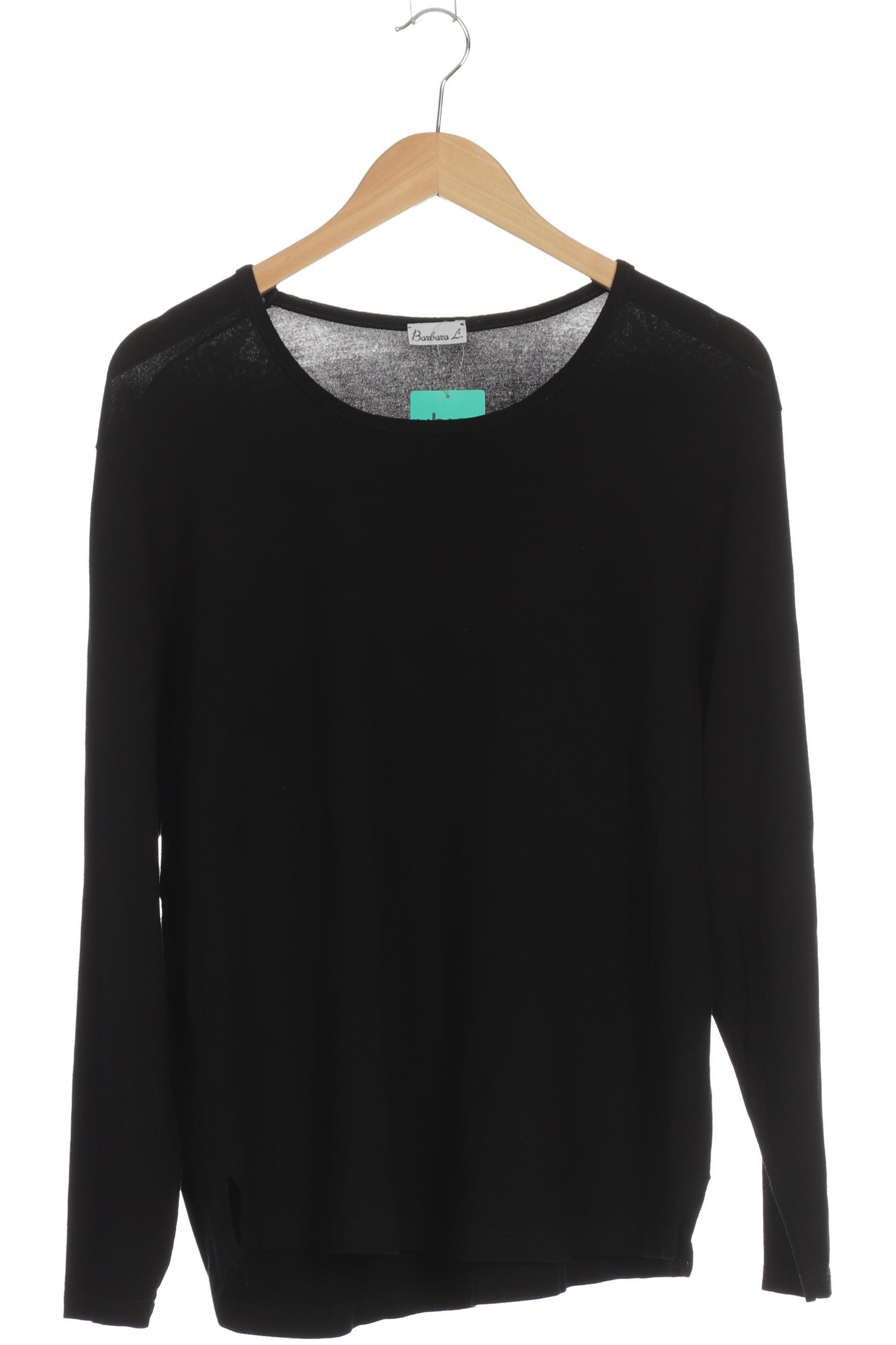 

Barbara Lohmann Damen Langarmshirt, schwarz, Gr. 56