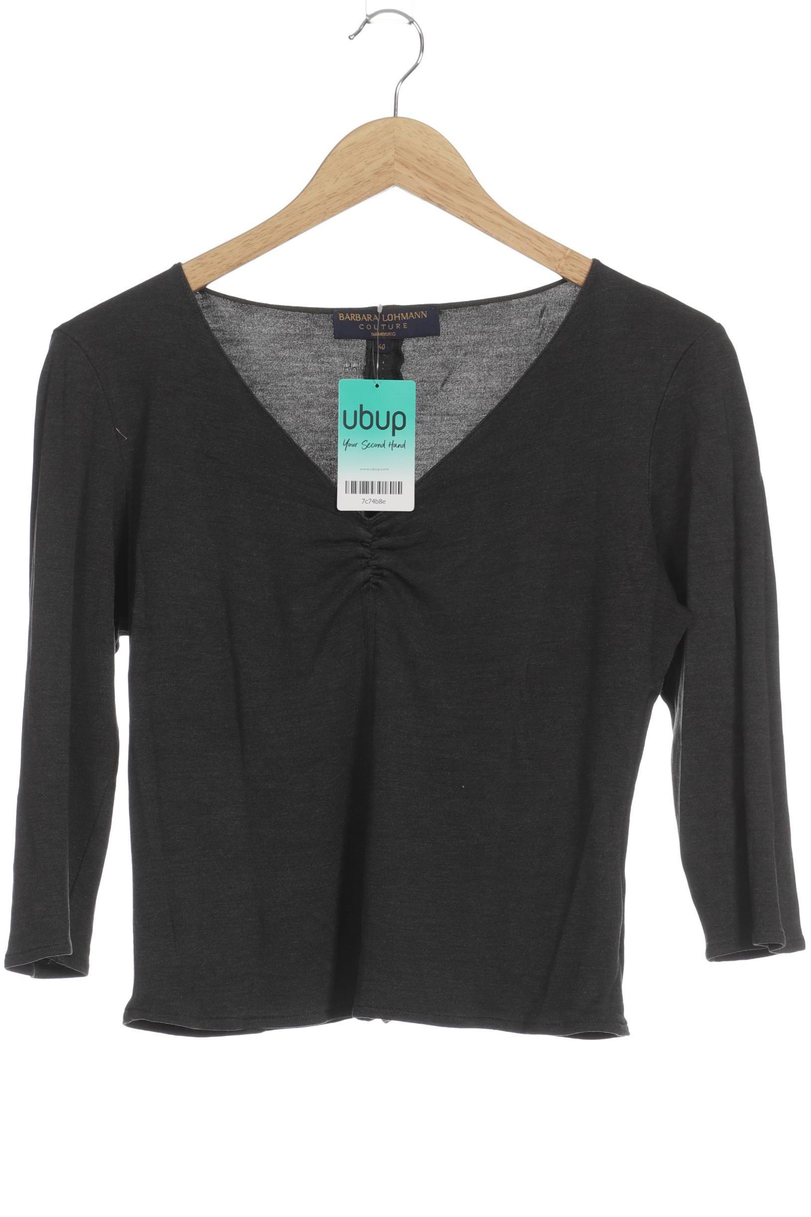 

Barbara Lohmann Damen Langarmshirt, grau, Gr. 40