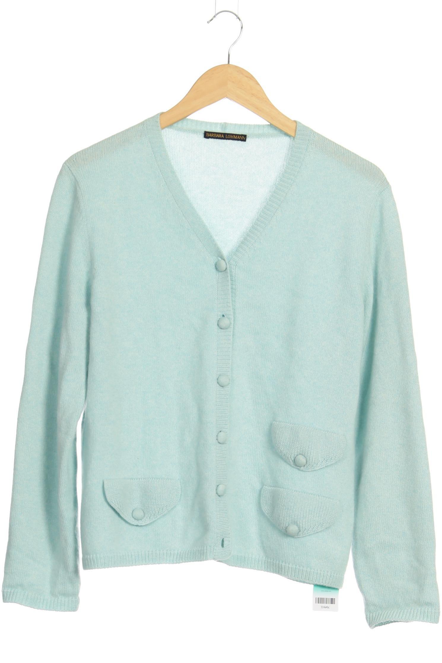 

Barbara Lohmann Damen Strickjacke, türkis, Gr. 44