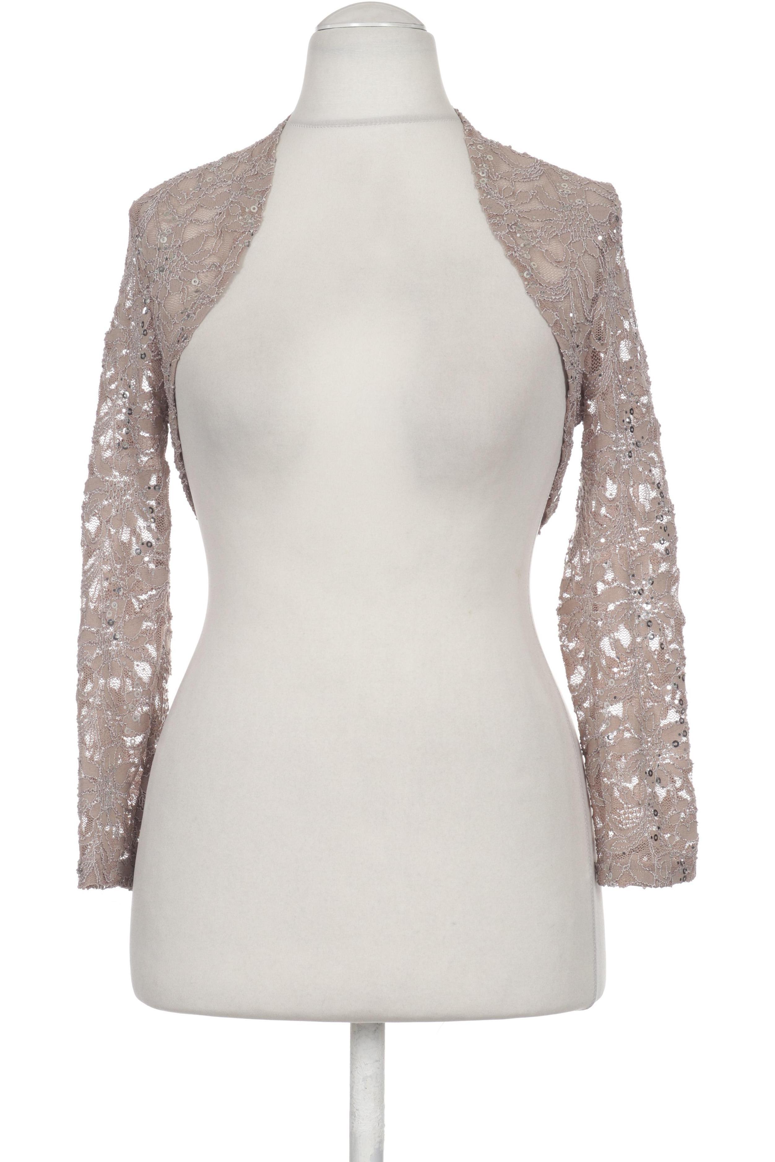 

Barbara Schwarzer Damen Strickjacke, beige, Gr.