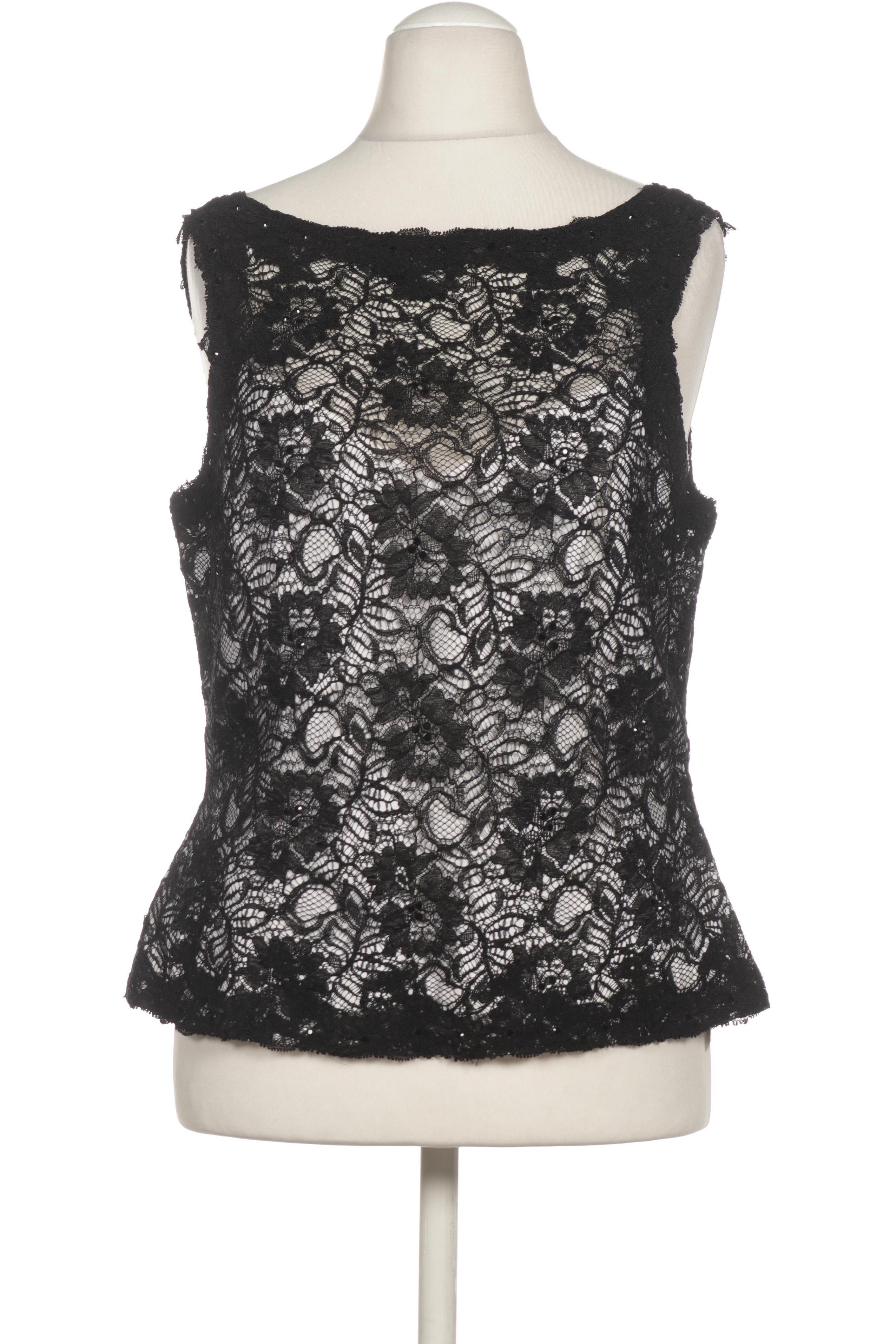 

Barbara Schwarzer Damen Top, schwarz, Gr. 42