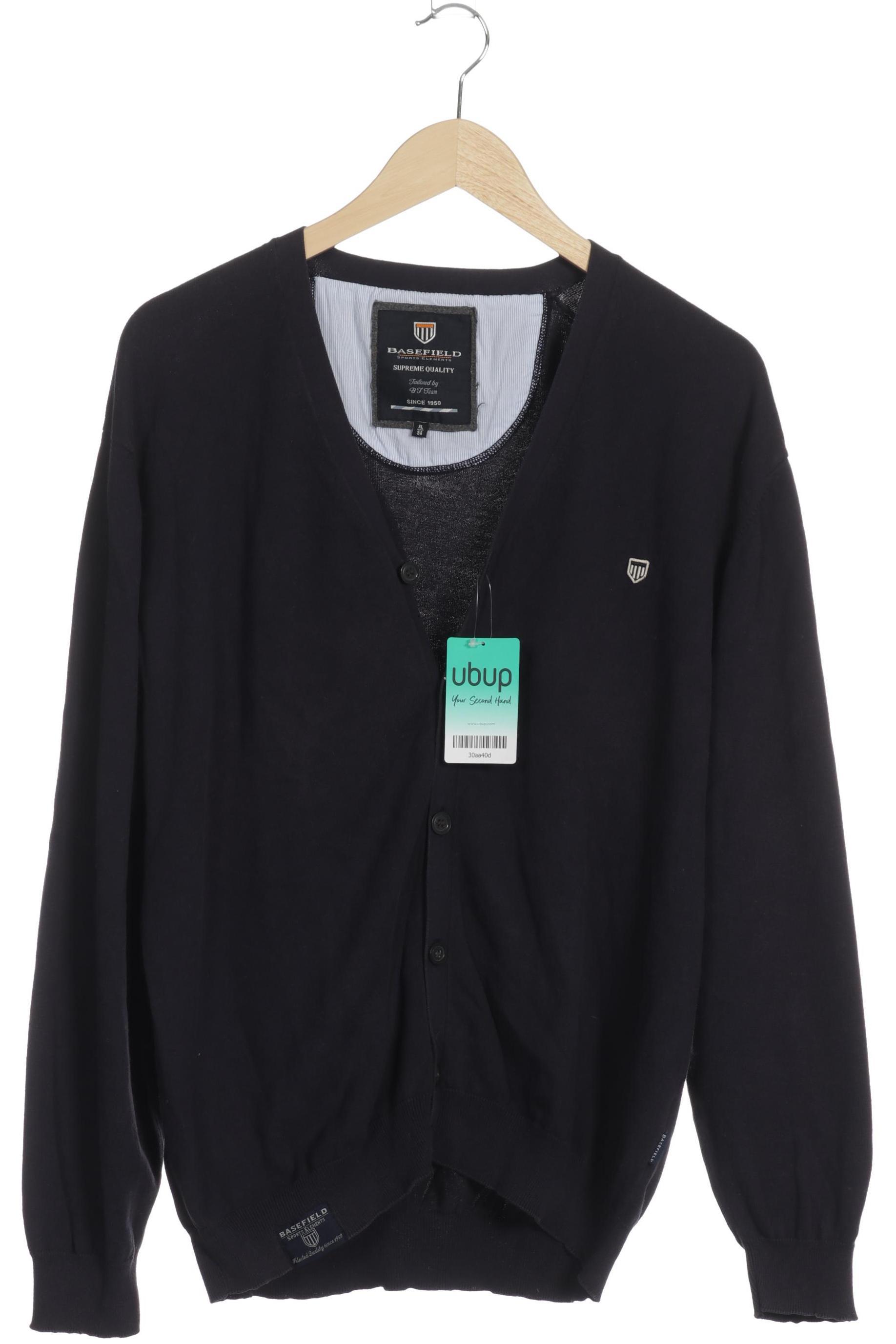 Thumbnail - Basefield Herren Strickjacke, blau, Gr.