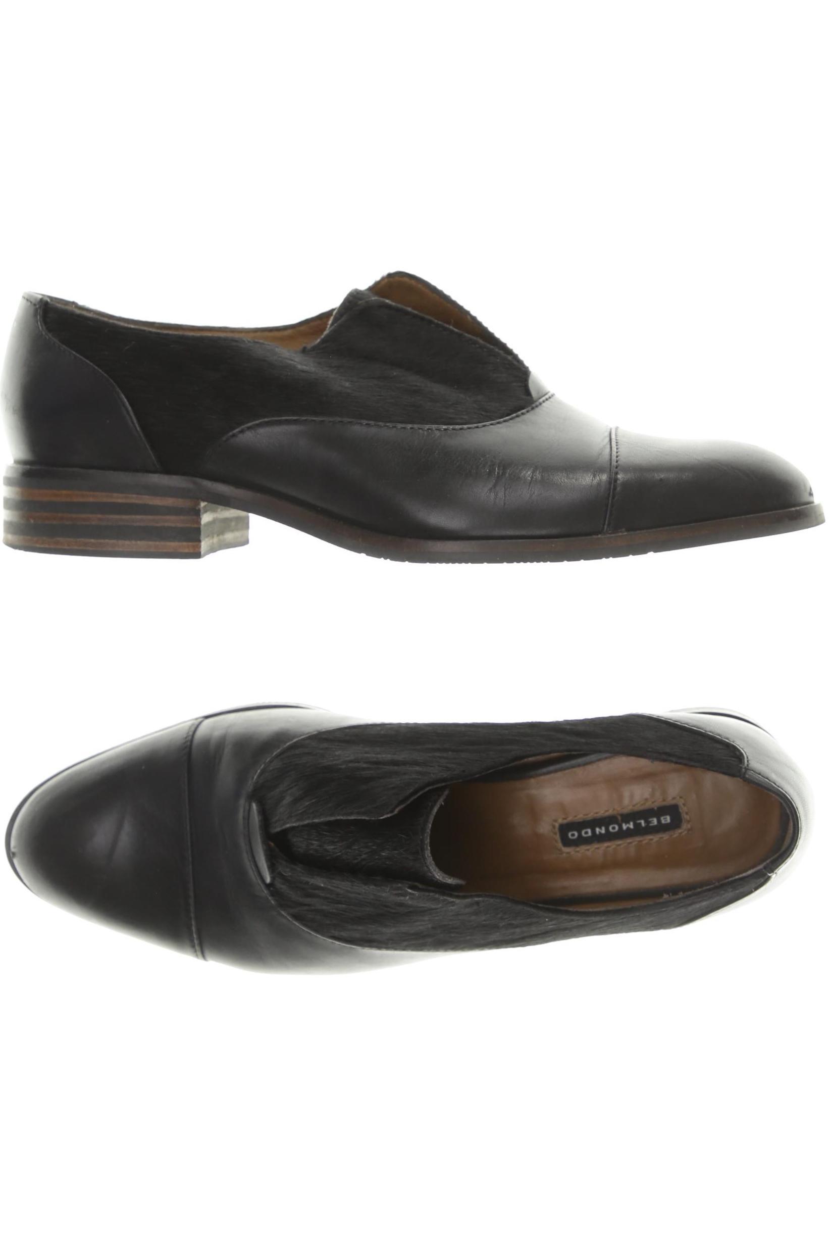 

Belmondo Damen Halbschuh, schwarz, Gr. 38