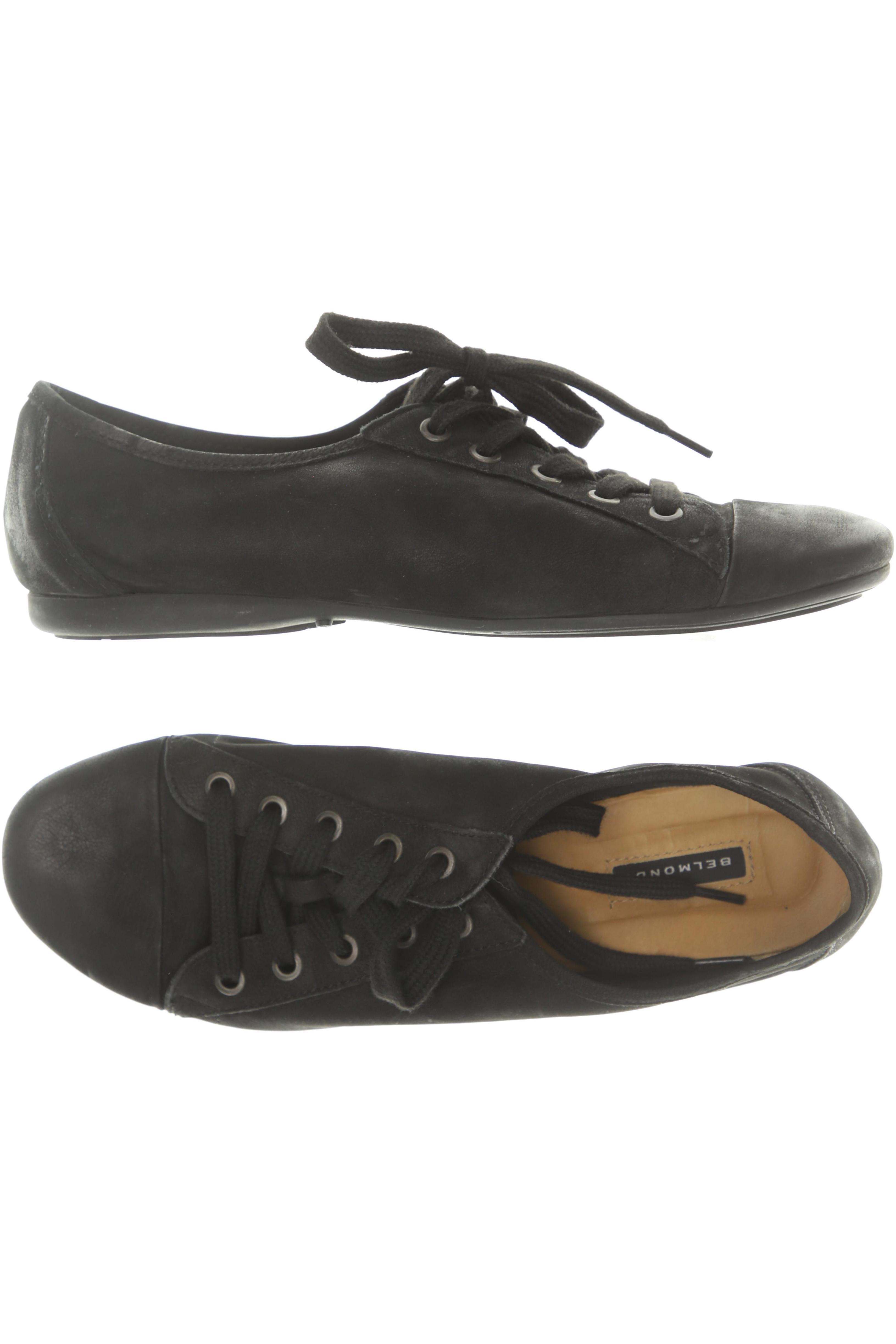 

Belmondo Damen Halbschuh, schwarz, Gr. 39